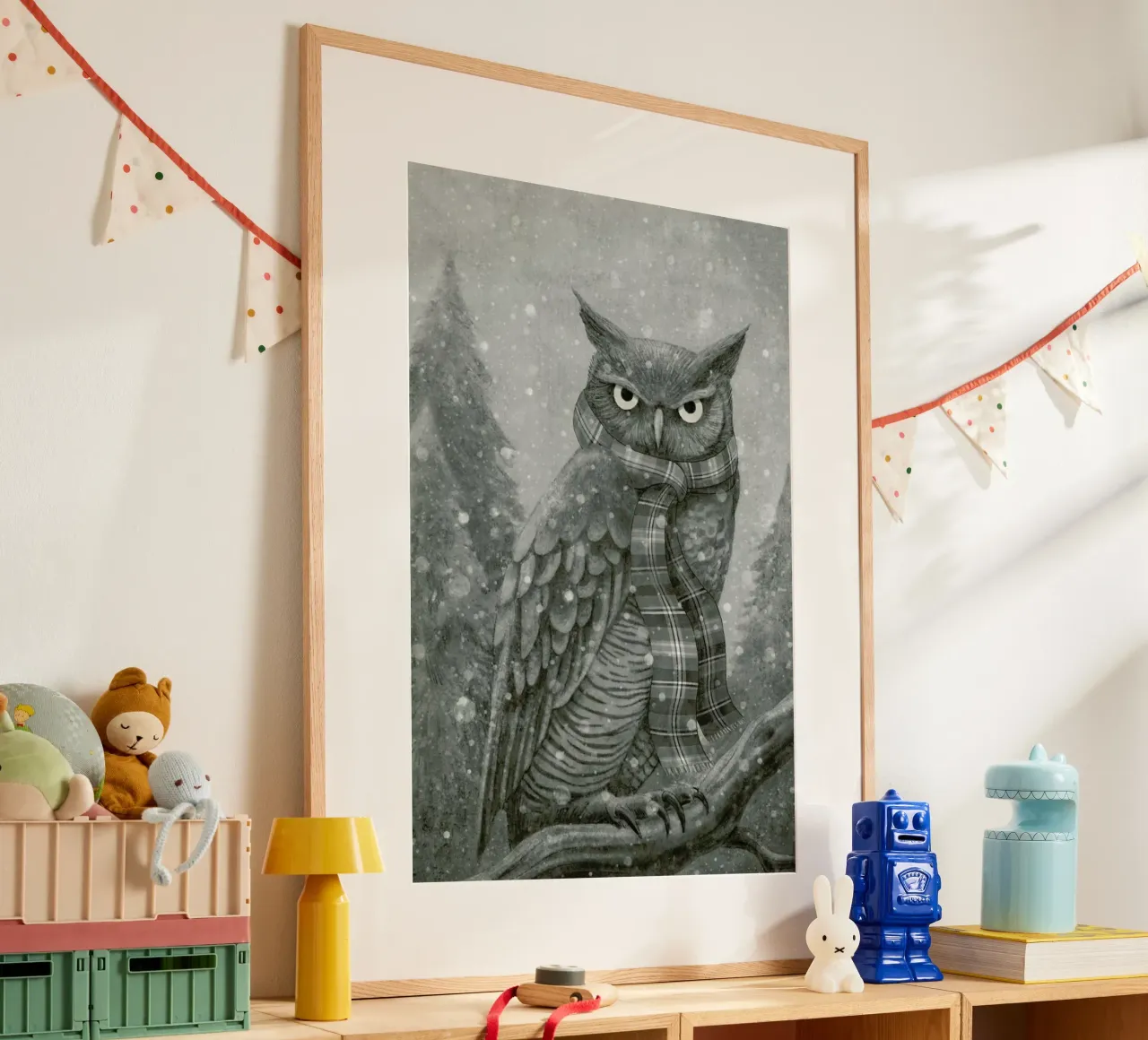 Winter Owl poster da Terry Fan