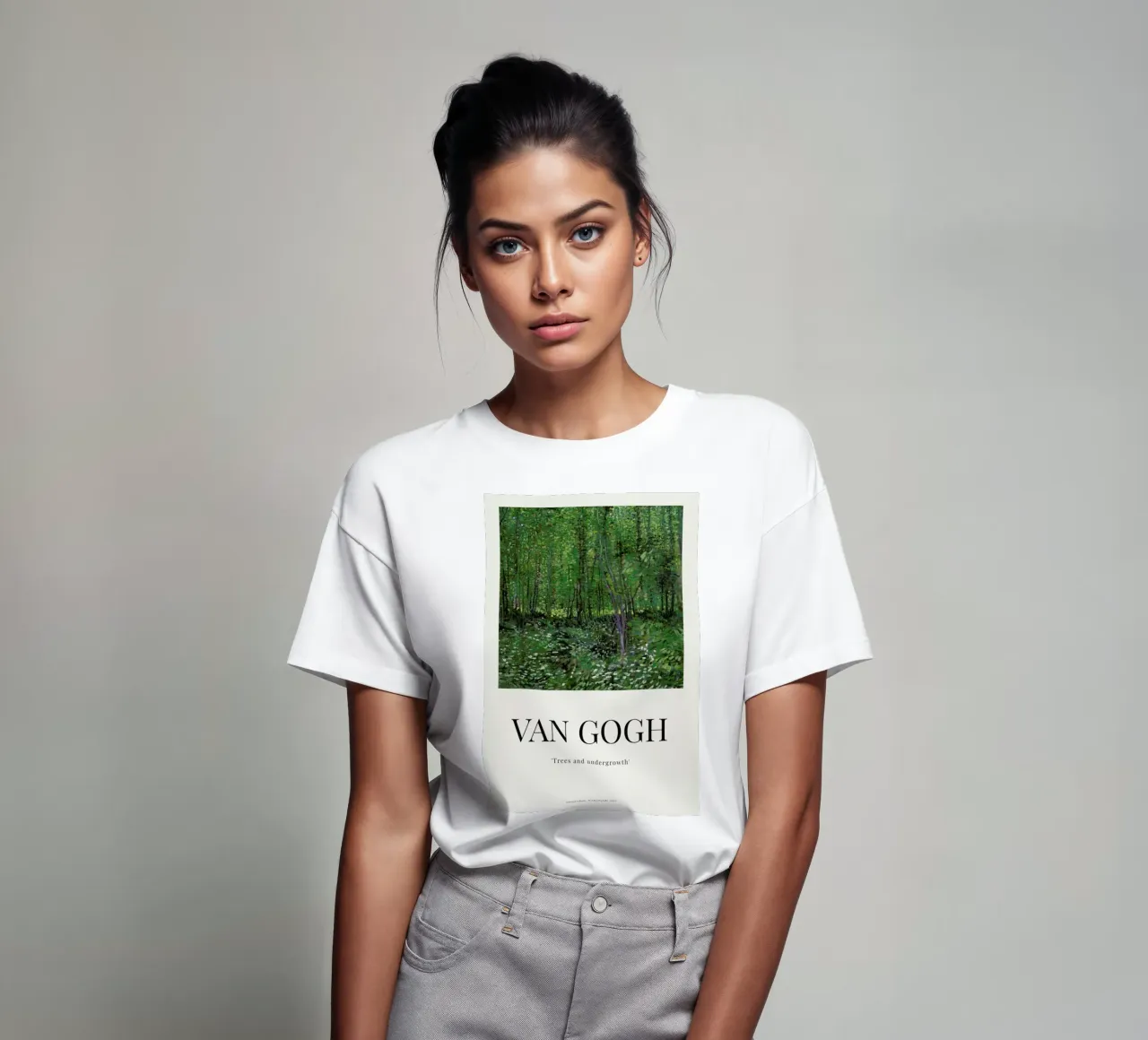 van Gogh - Trees and UndergrowthThéophile-Alexandre Steinlen - Cocorico t-shirt da ARTOTHEK