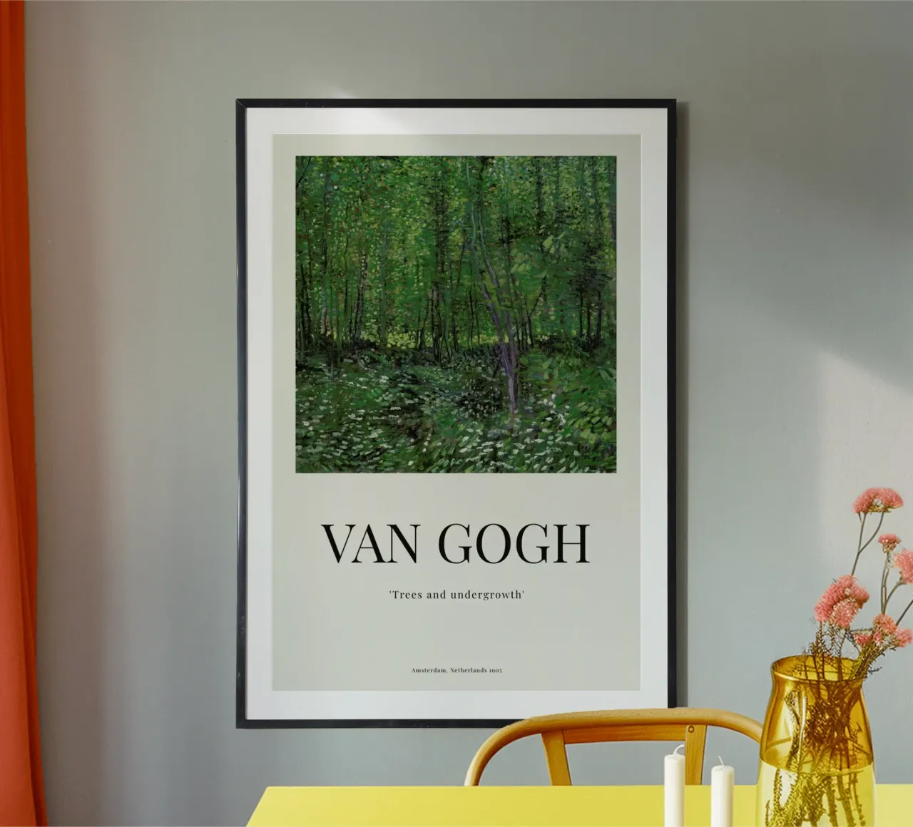 van Gogh - Trees and UndergrowthThéophile-Alexandre Steinlen - Cocorico carta hahnemühle da ARTOTHEK