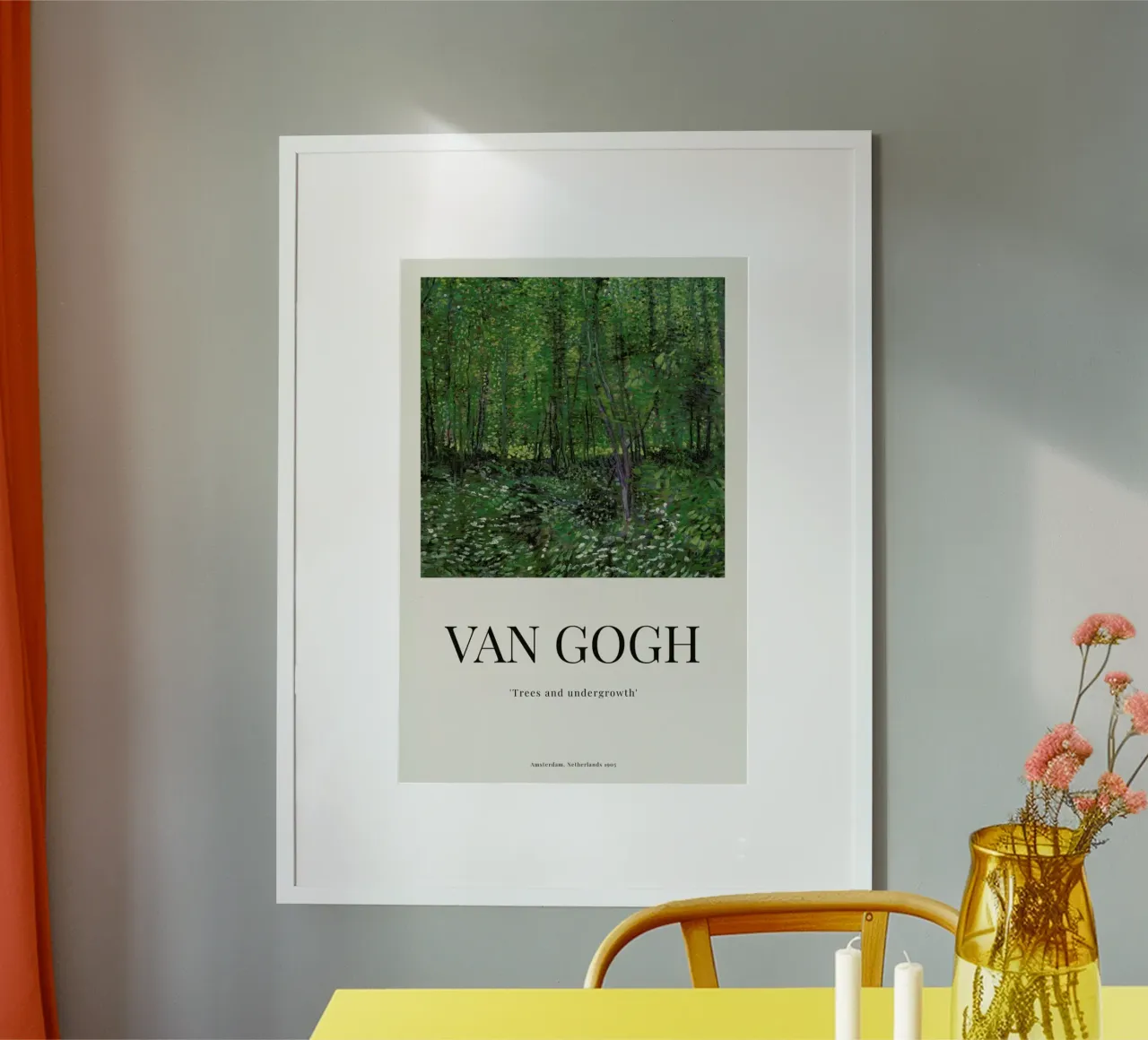 van Gogh - Trees and UndergrowthThéophile-Alexandre Steinlen - Cocorico carta hahnemühle da ARTOTHEK