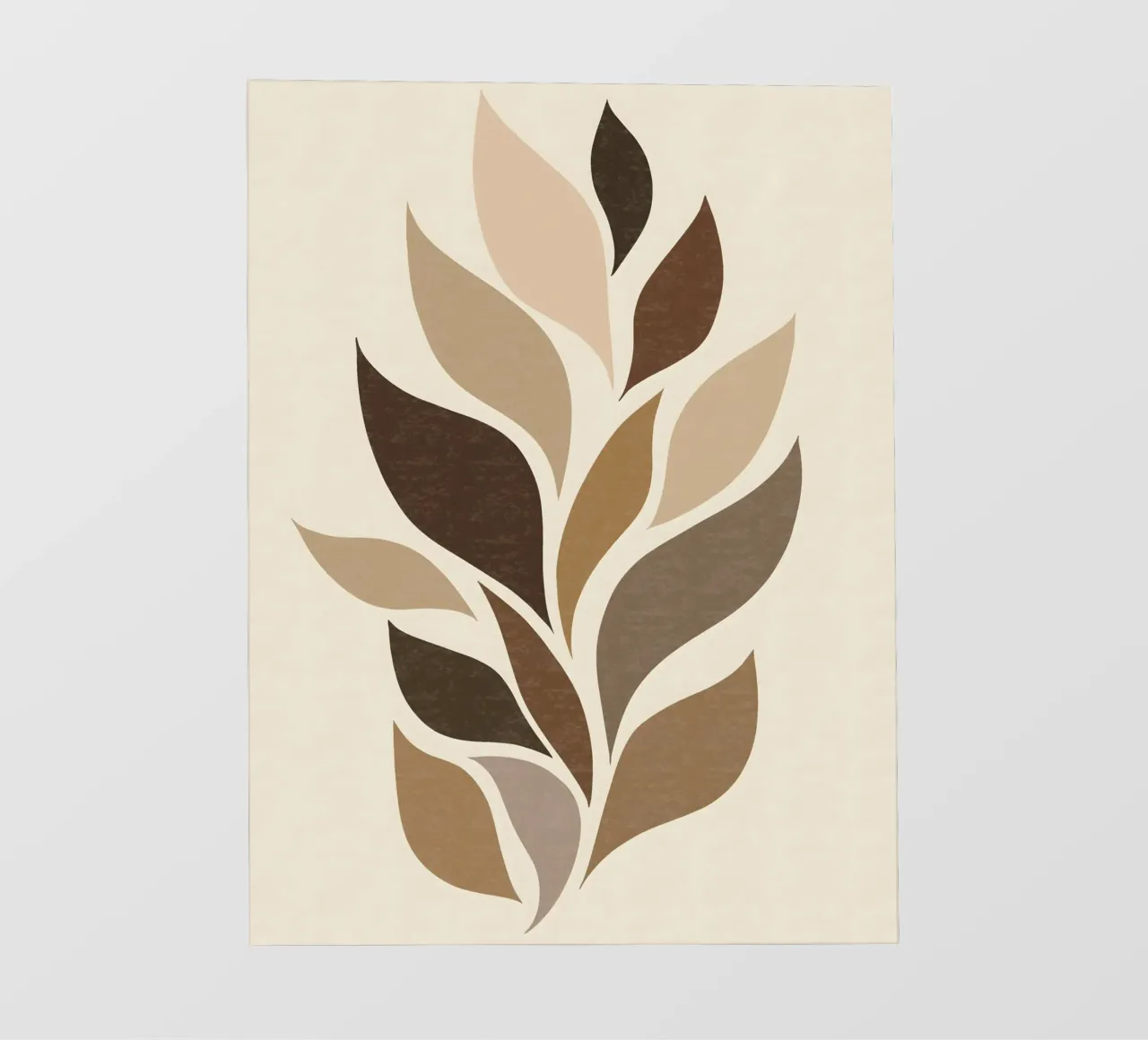 Beige Abstract pellicola backlit da Gypsy Galleria