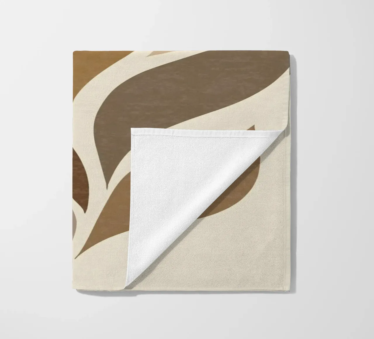 Beige Abstract telo mare da Gypsy Galleria