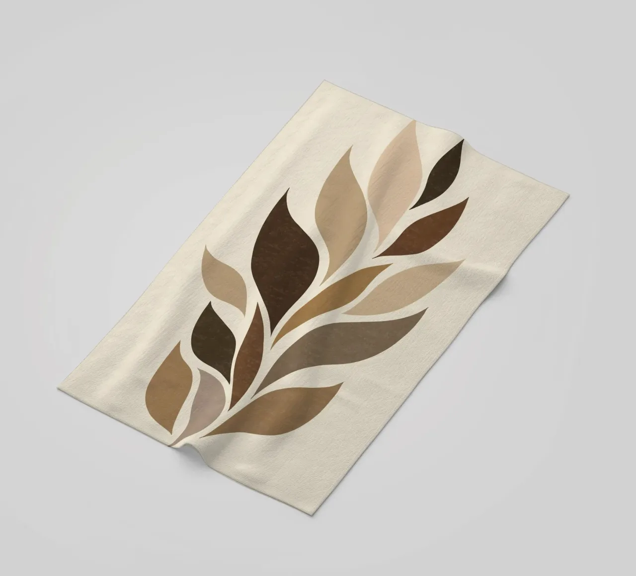 Beige Abstract telo mare da Gypsy Galleria