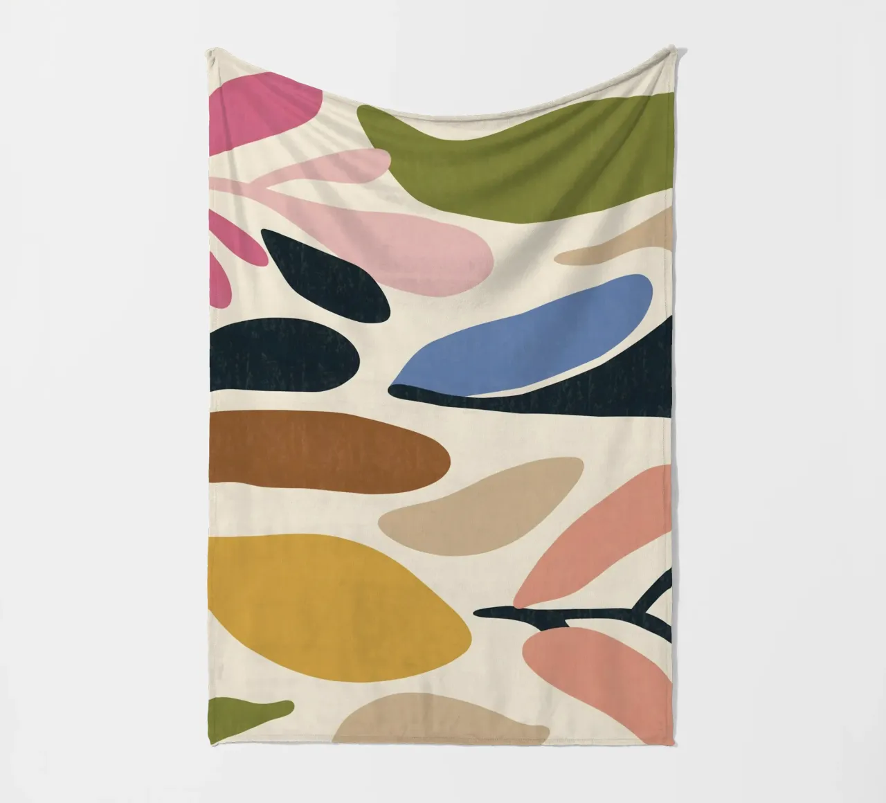 Organic Forms coperta in pile da Gypsy Galleria