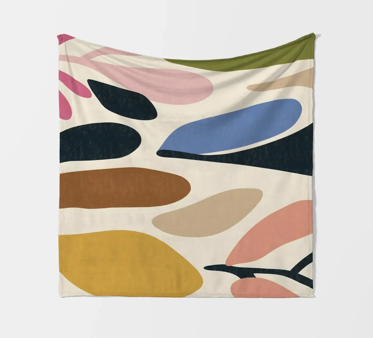 Organic Forms coperta in pile da Gypsy Galleria