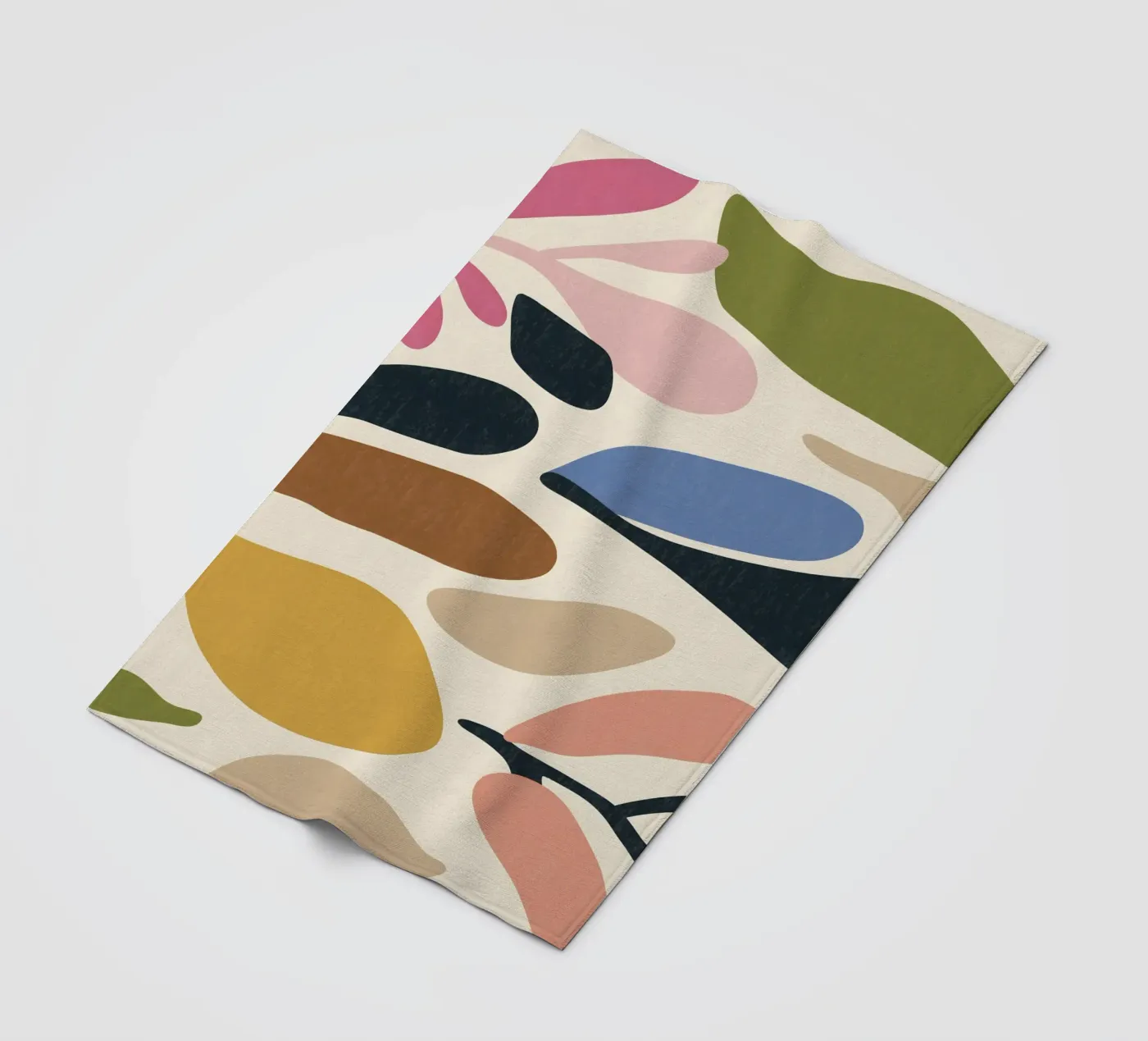 Organic Forms fleecedeken van Gypsy Galleria