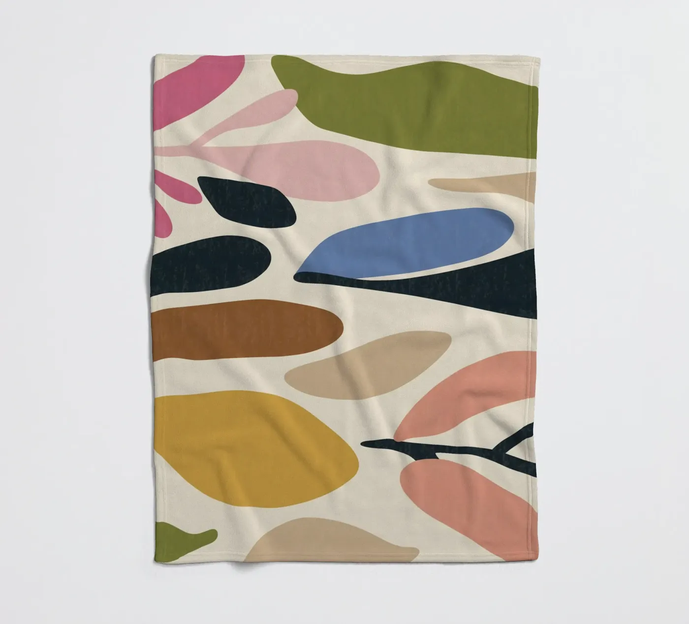 Organic Forms fleecedeken van Gypsy Galleria