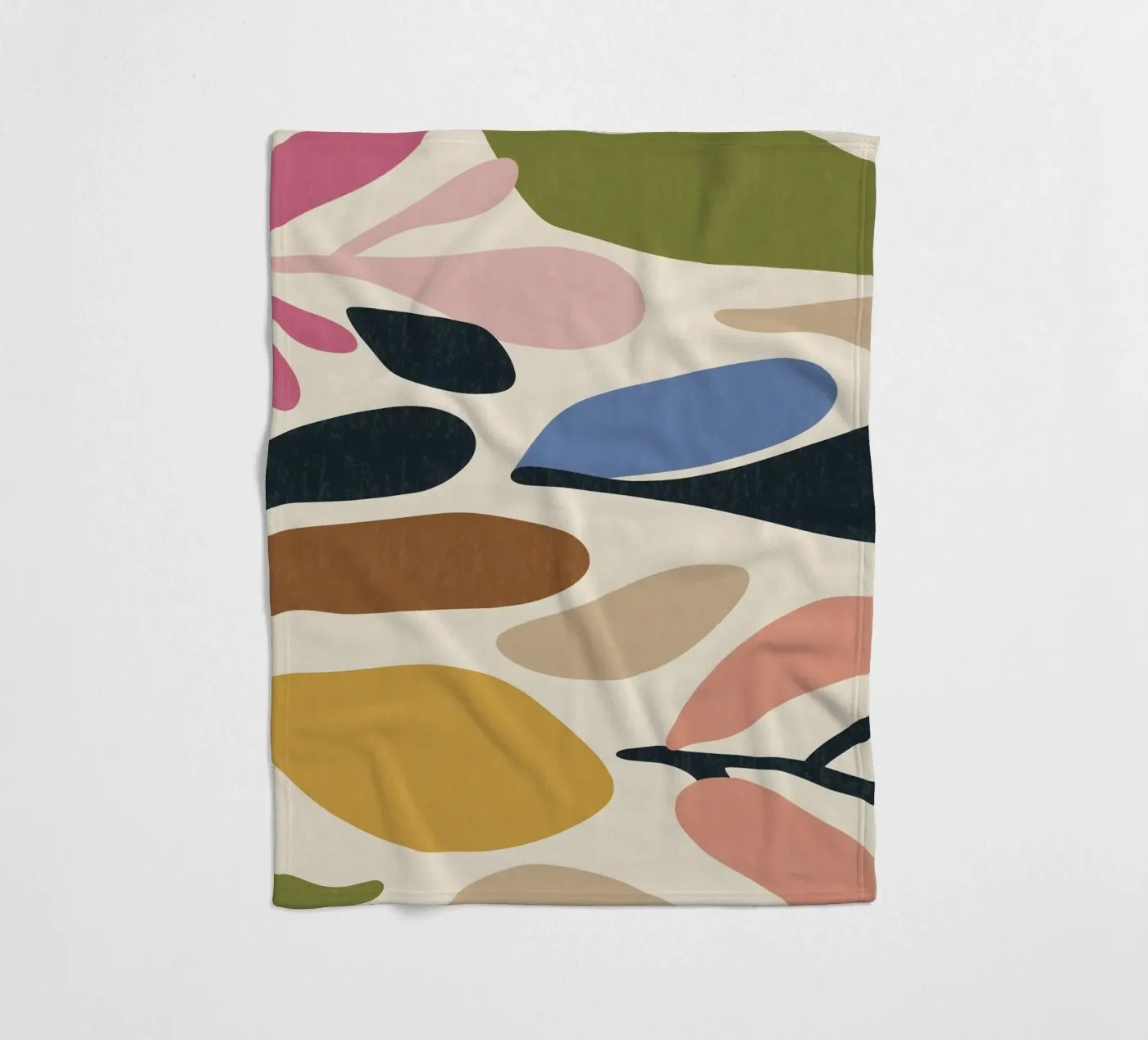 Organic Forms fleecedeken van Gypsy Galleria