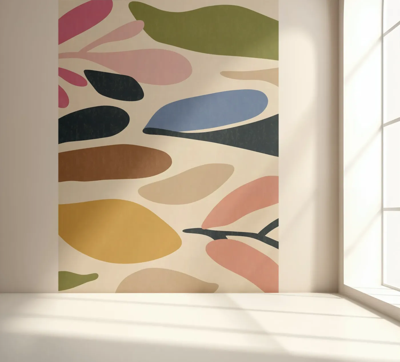 Organic Forms fotobehang van Gypsy Galleria