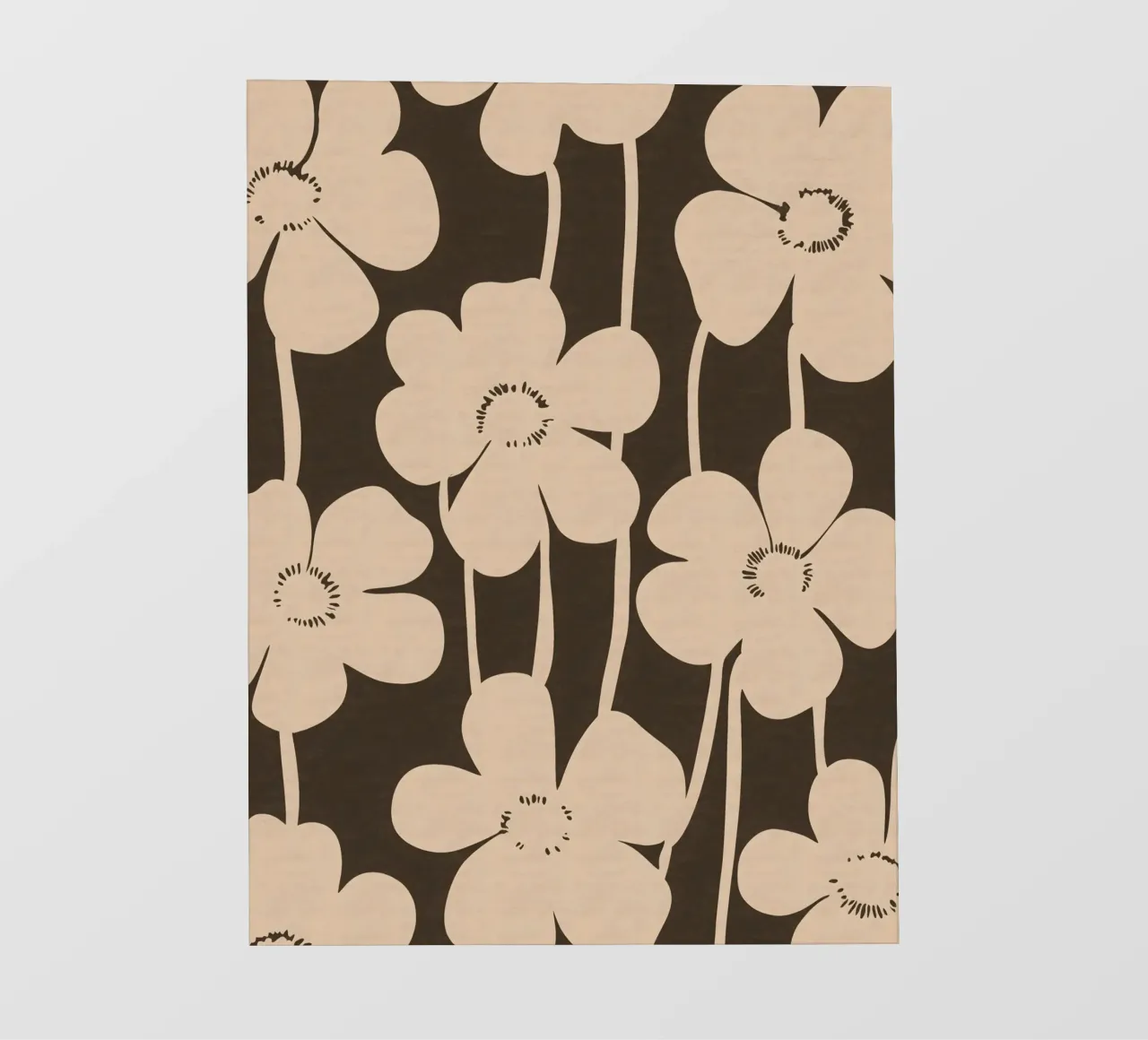 Abstract Flowers telo in pvc da Gypsy Galleria