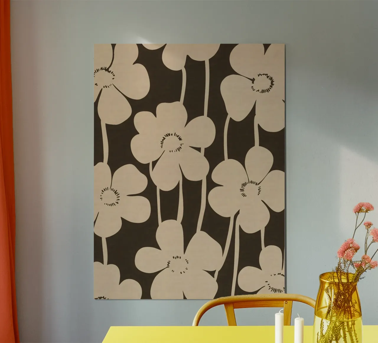 Abstract Flowers carta hahnemühle da Gypsy Galleria