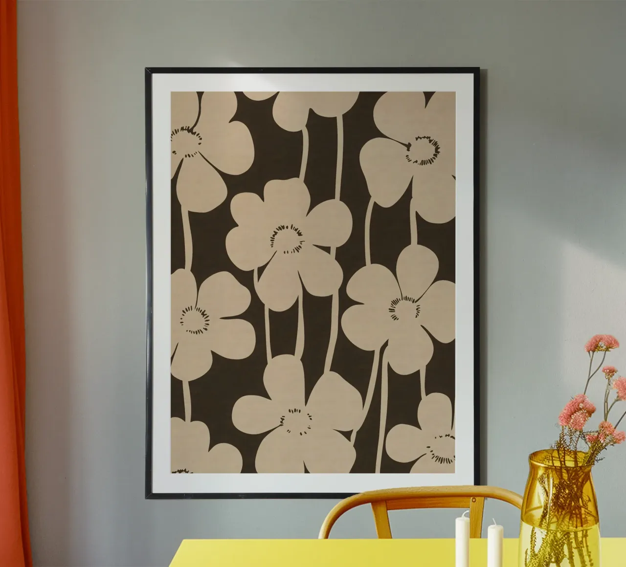 Abstract Flowers carta hahnemühle da Gypsy Galleria