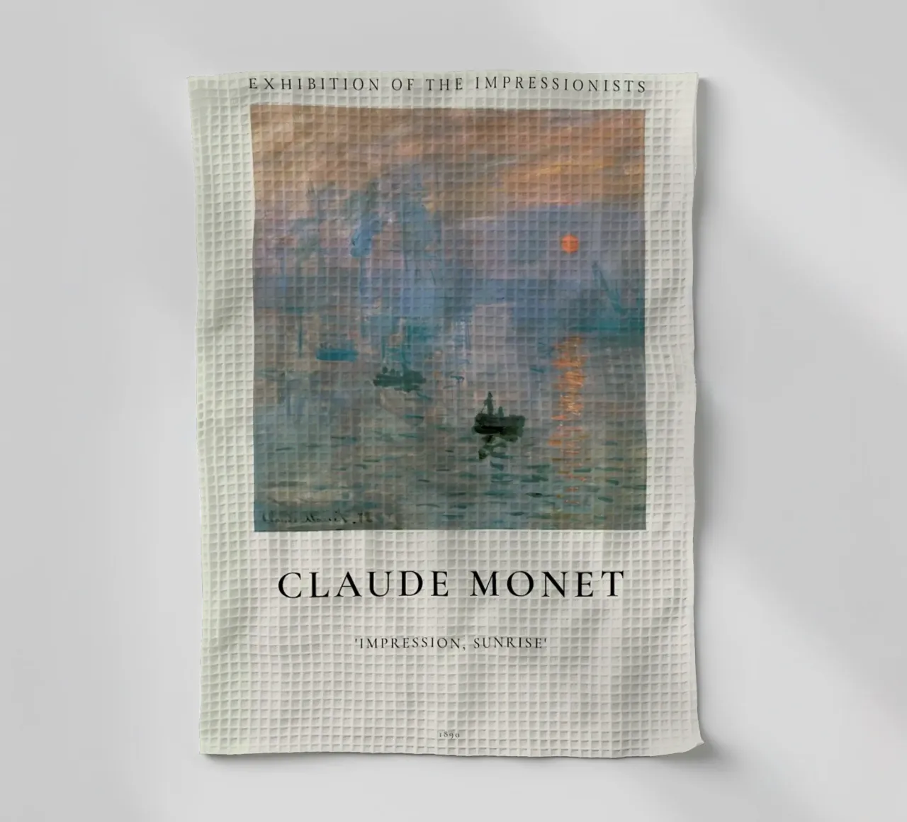 Monet - Impression, Sunrise canovaccio da cucina da ARTOTHEK