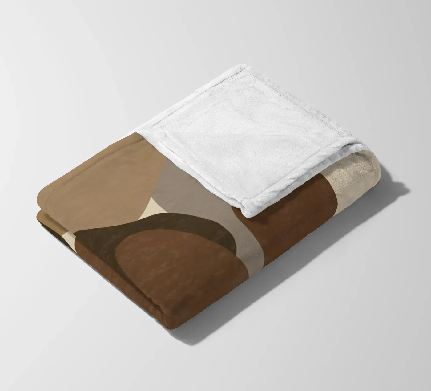 Organic Forms fleece blanket by Gypsy Galleria