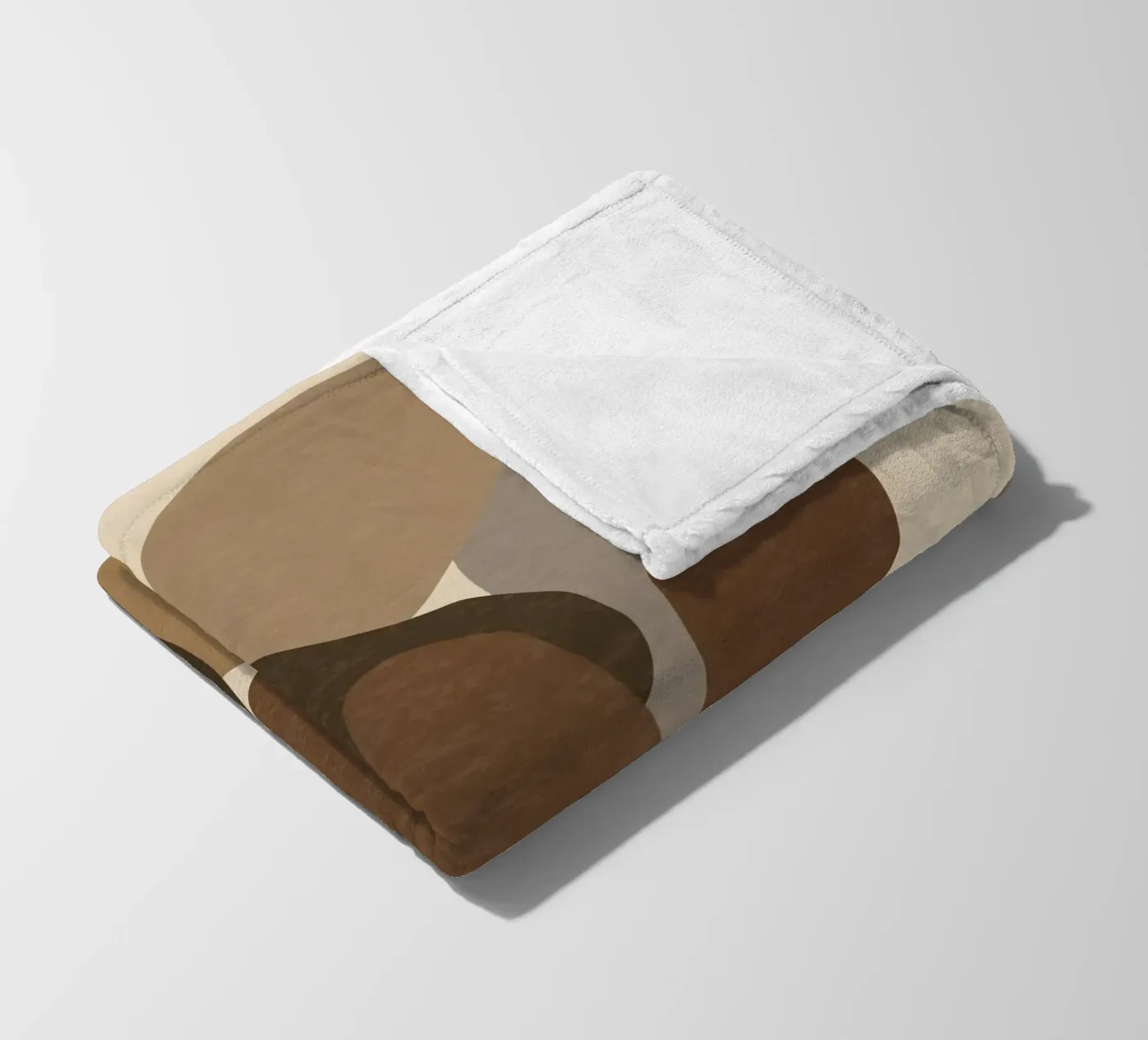 Organic Forms fleece blanket by Gypsy Galleria