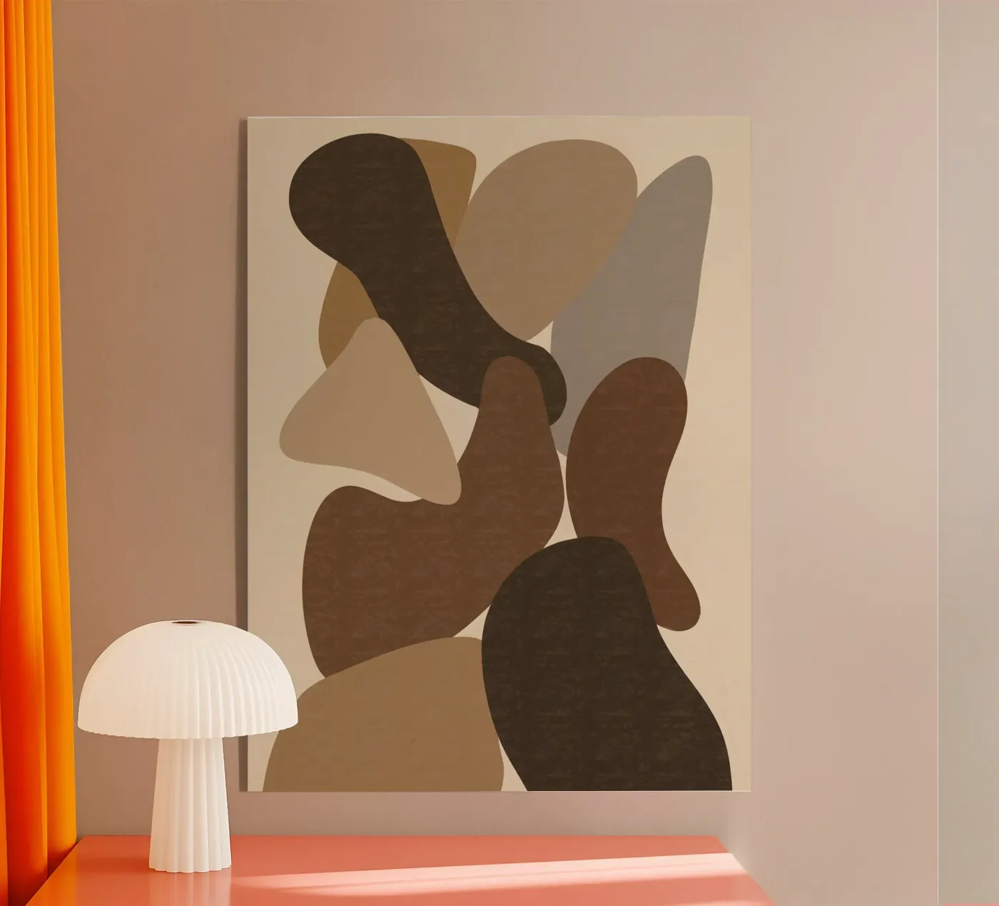 Organic Forms acryl van Gypsy Galleria