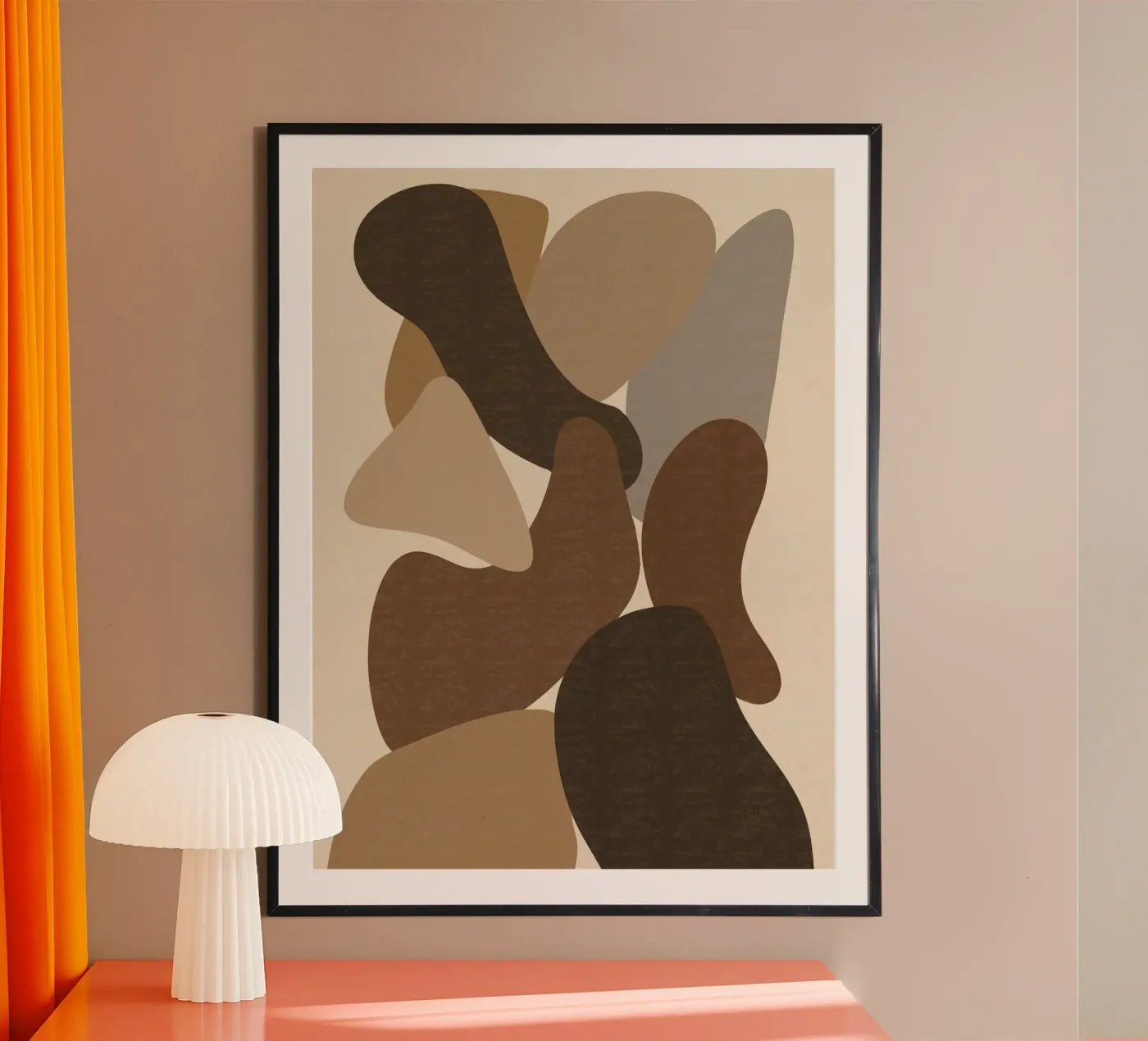 Organic Forms poster da Gypsy Galleria