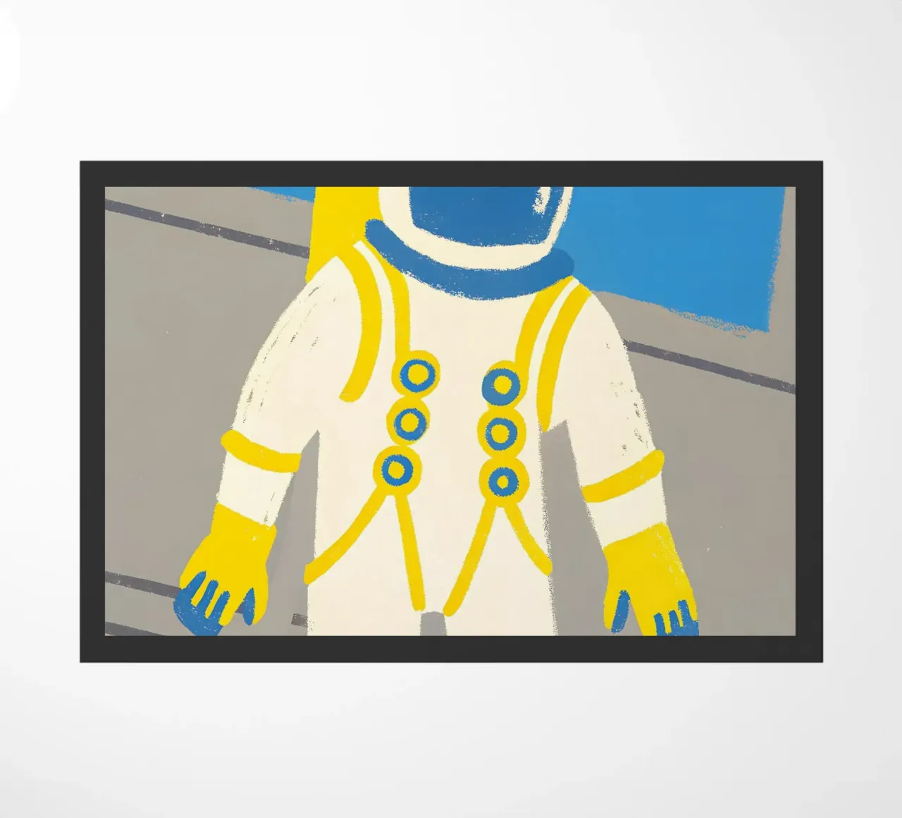 Astronaut doormat by PERSONAL TOUCH