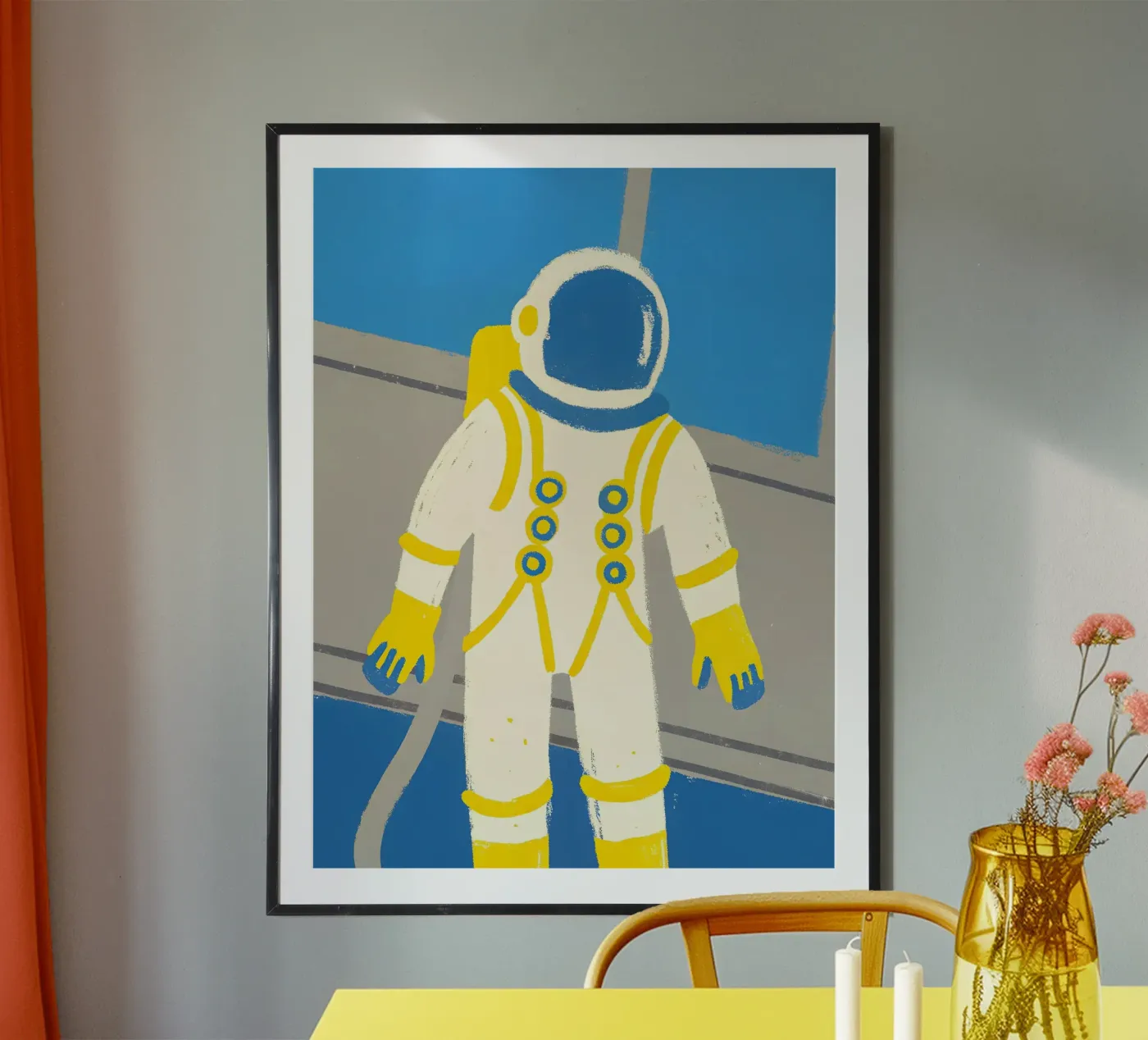 Astronaut poster by PERSONAL TOUCH