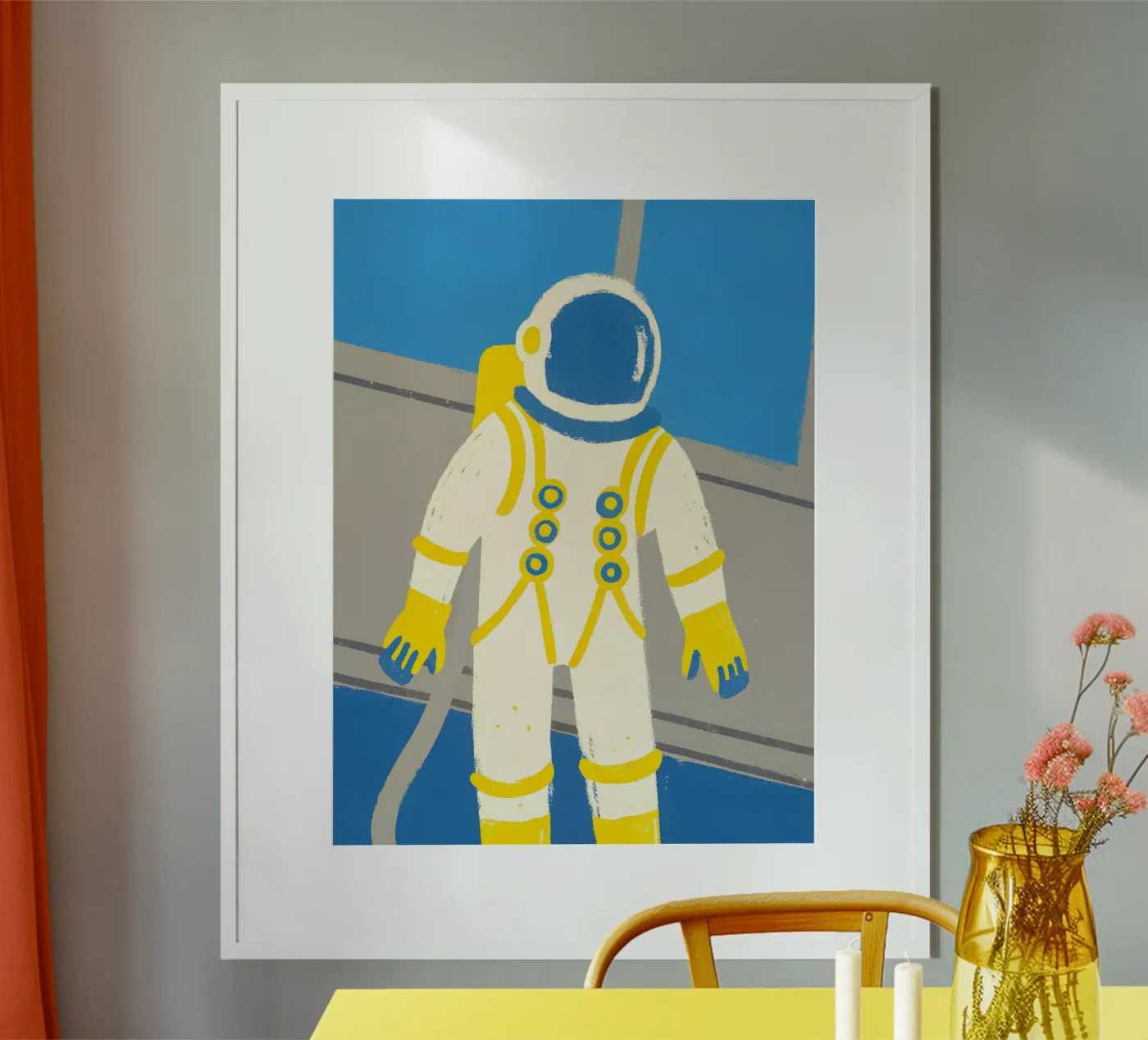 Astronaut poster by PERSONAL TOUCH