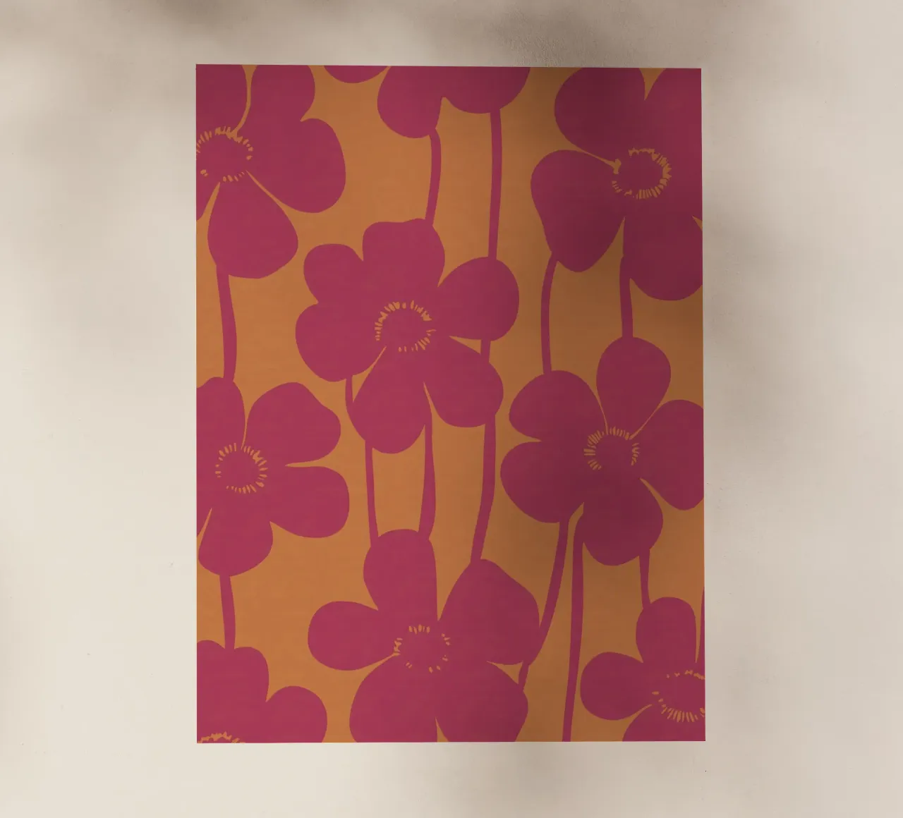 Abstract Flowers pellicola backlit da Gypsy Galleria
