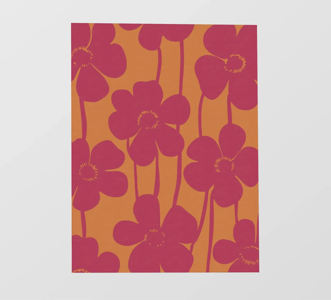 Abstract Flowers telo in pvc da Gypsy Galleria