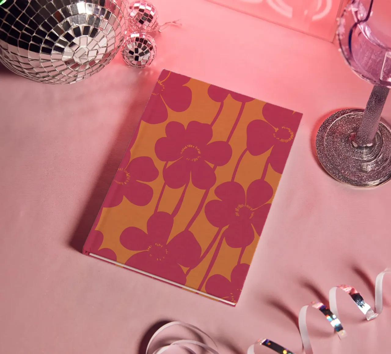 Abstract Flowers notebook by Gypsy Galleria