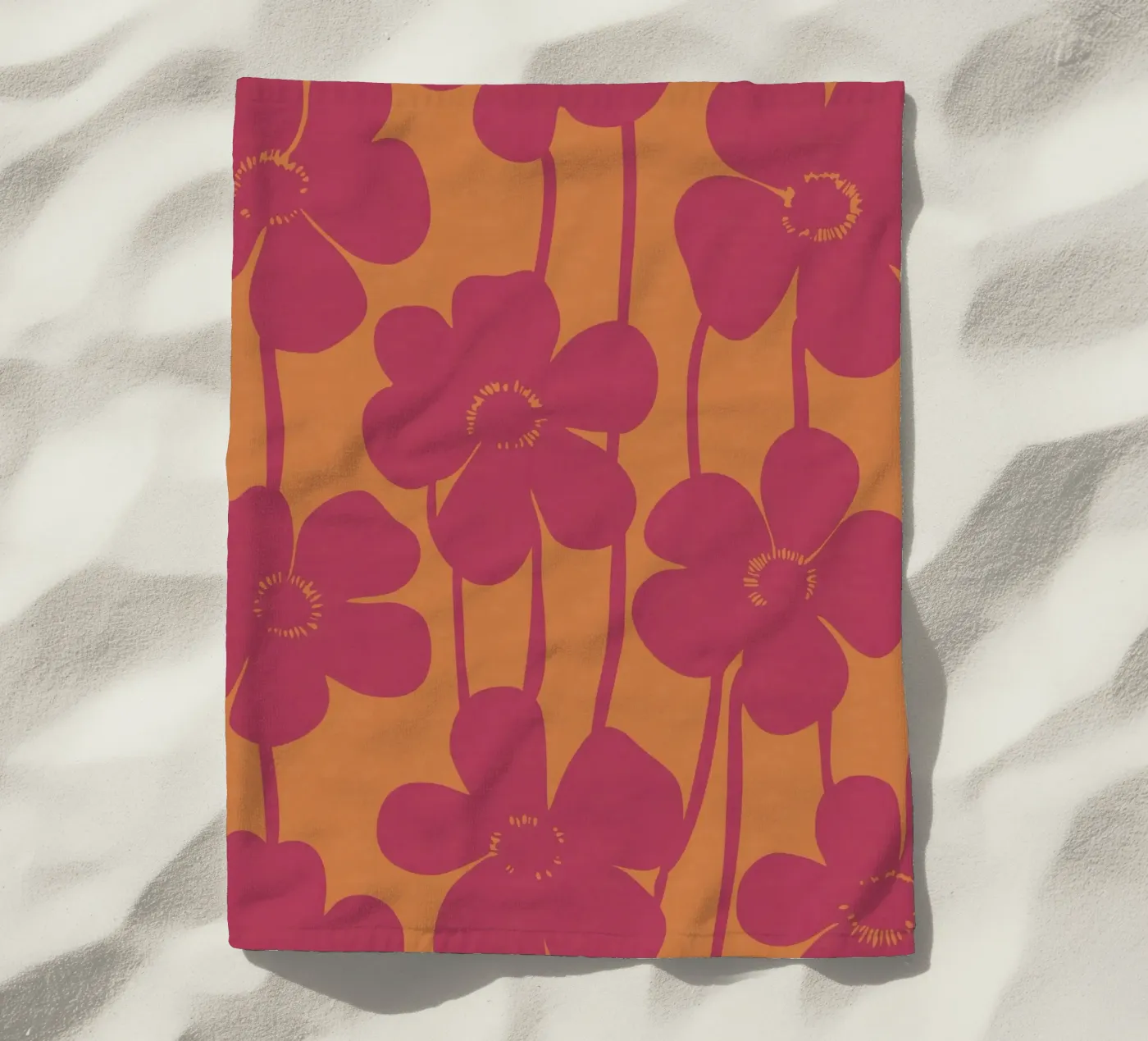 Abstract Flowers telo mare da Gypsy Galleria