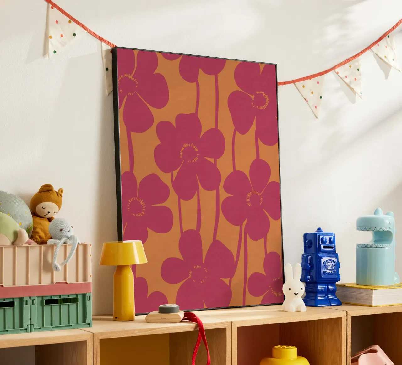 Abstract Flowers alluminio dibond da Gypsy Galleria
