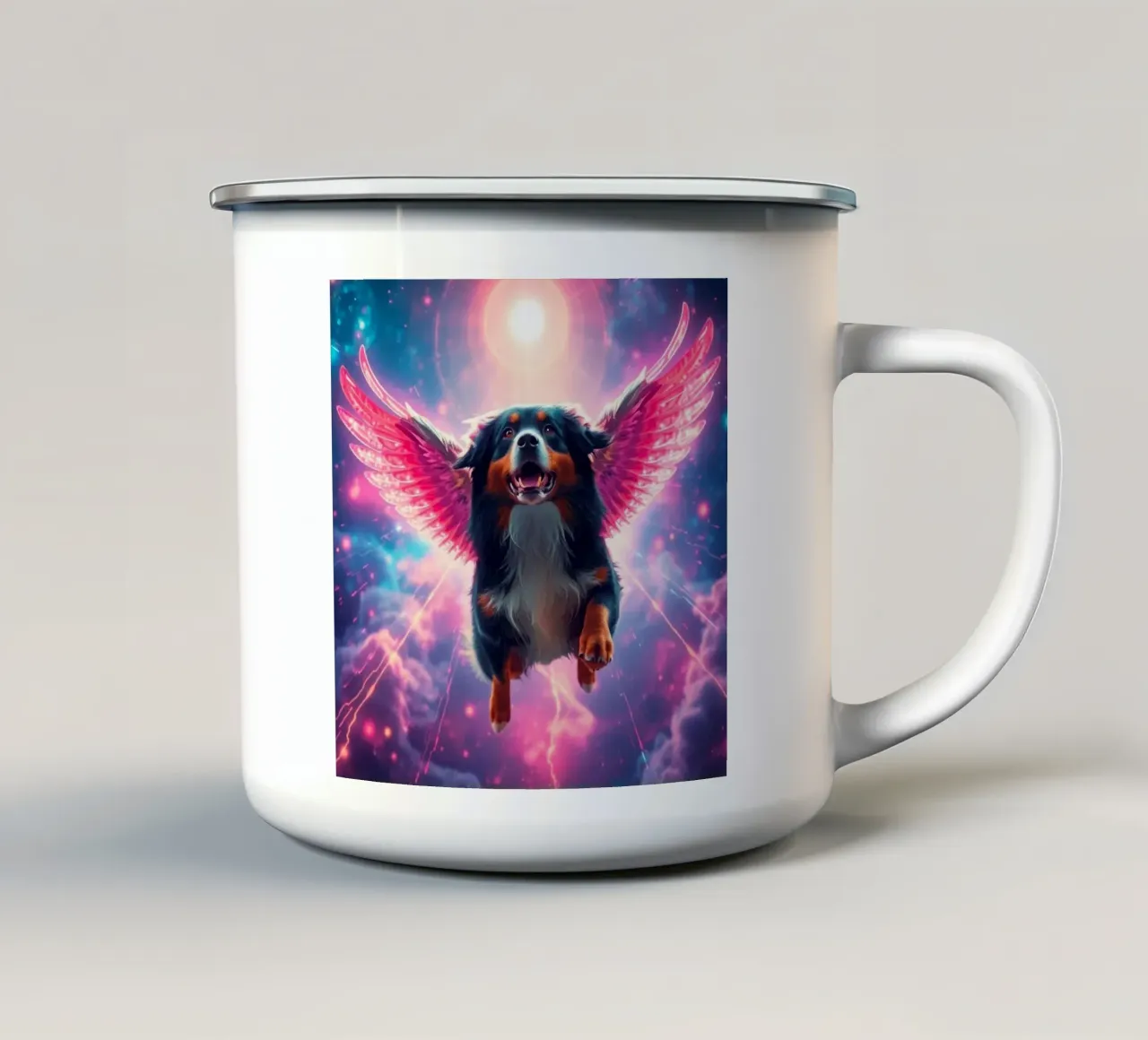 Un angelo del cielo #24 tazza in smalto da Yumis.Beargang.and.Me