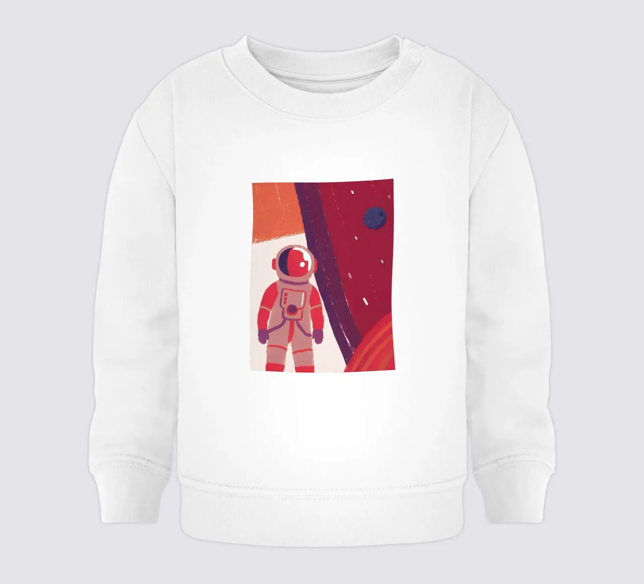 Astronauta spaziale felpa neonato da PERSONAL TOUCH