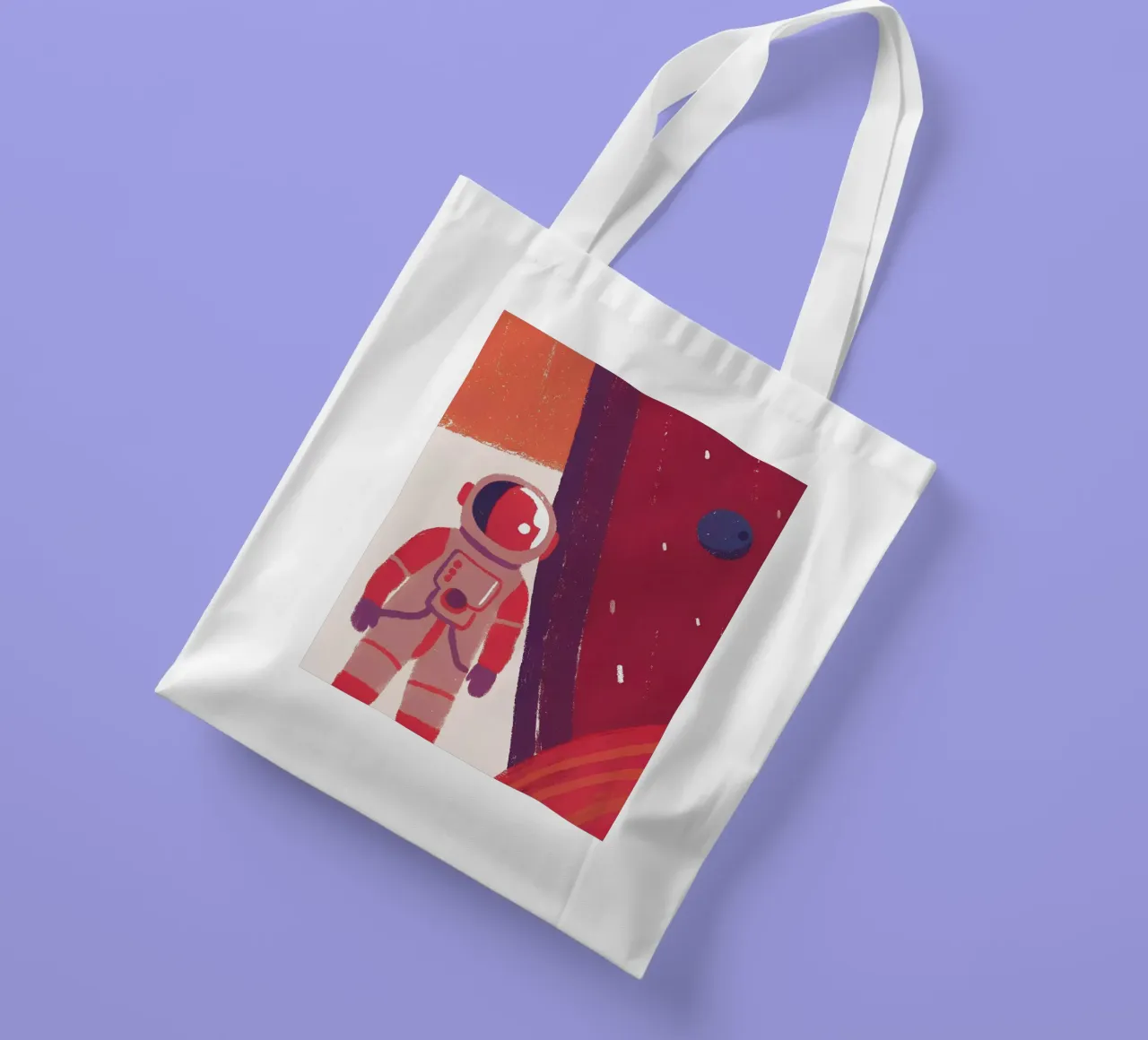 Space Astronaut tote bag by PERSONAL TOUCH