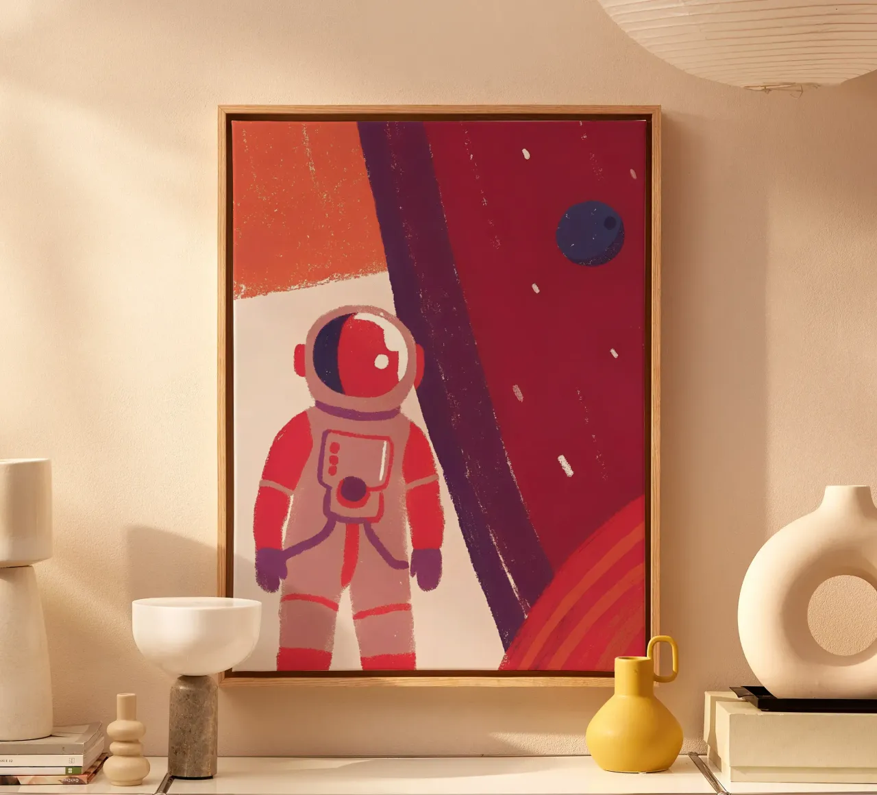 Space Astronaut canvas by PERSONAL TOUCH
