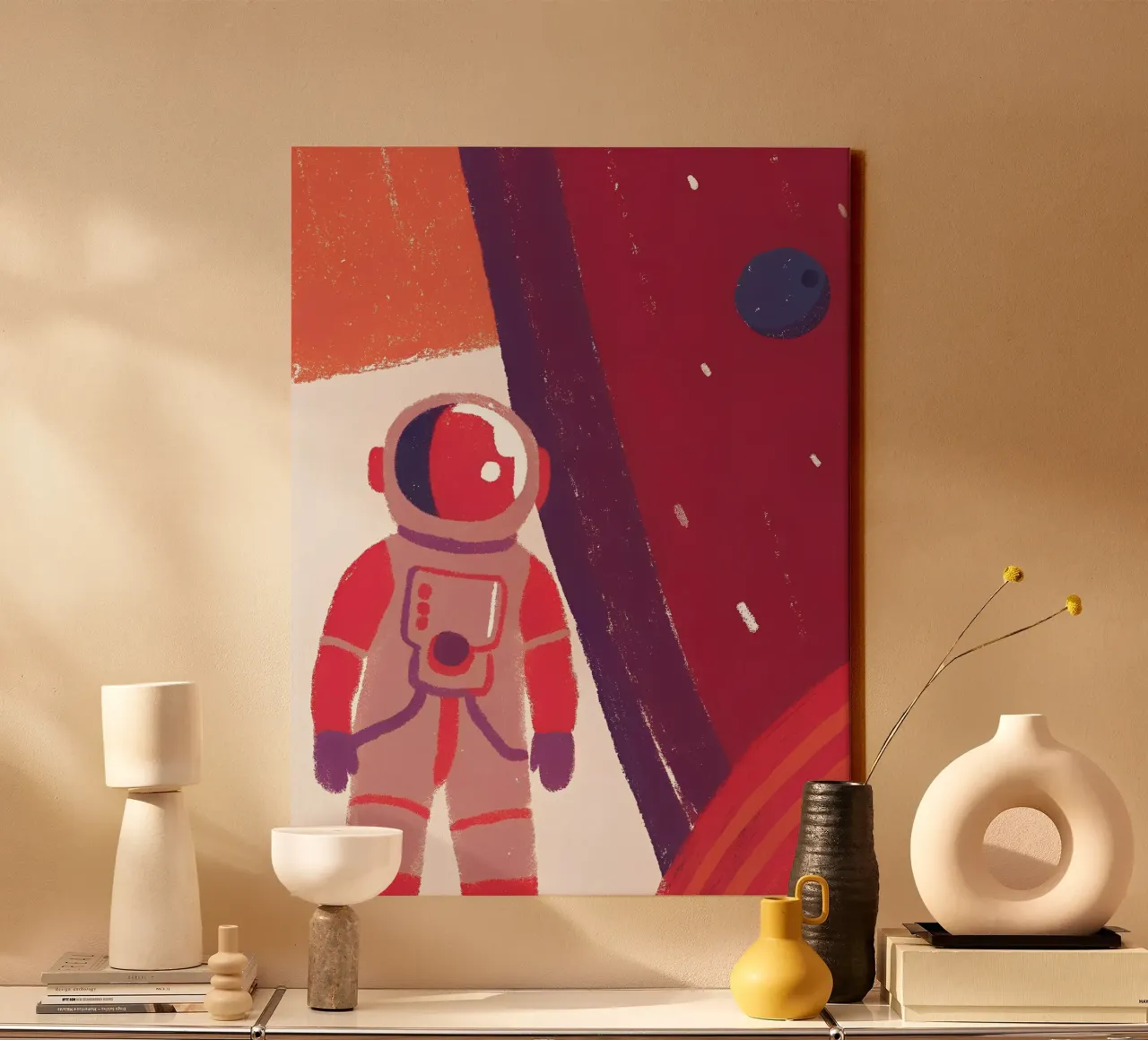 Space Astronaut canvas by PERSONAL TOUCH