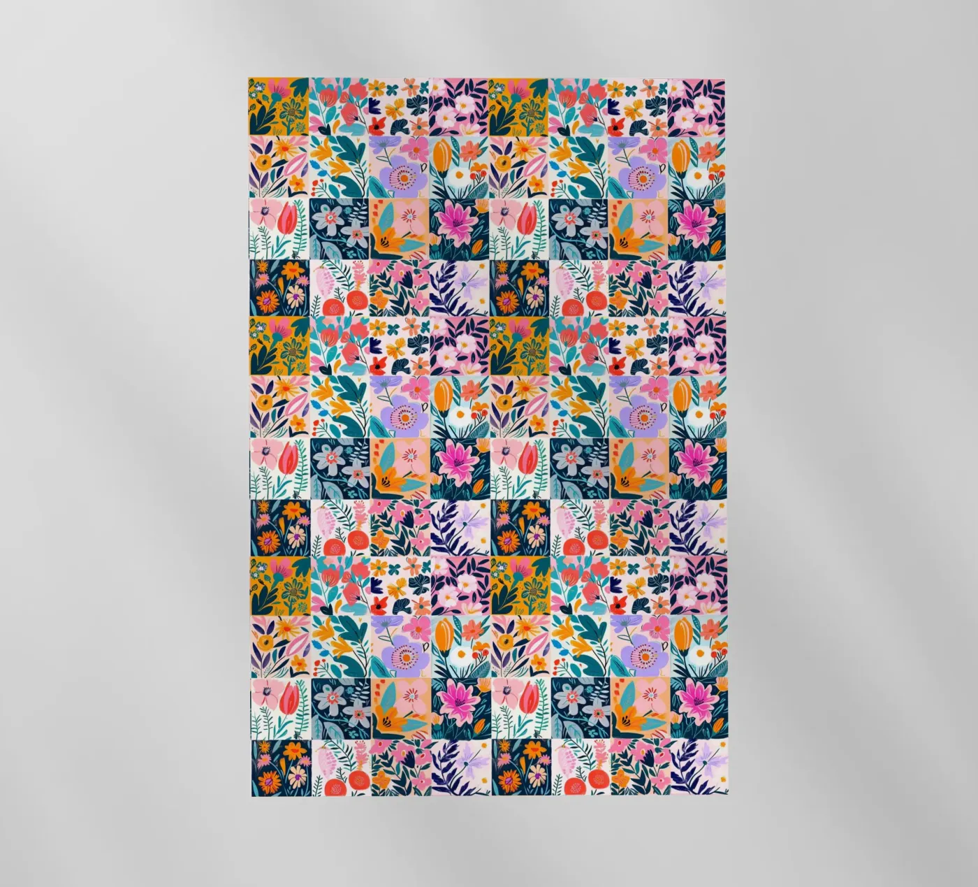 Floral Patchwork pellicola backlit da Sunflower Soul Studio