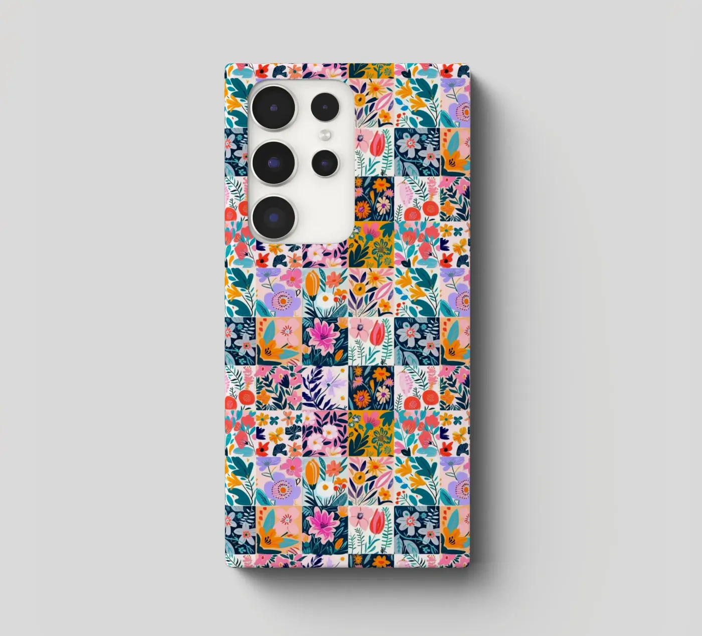 Floral Patchwork cover samsung da Sunflower Soul Studio