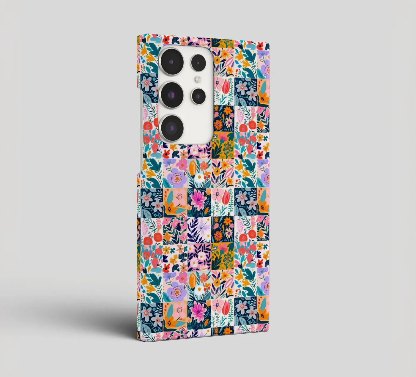 Floral Patchwork cover samsung da Sunflower Soul Studio