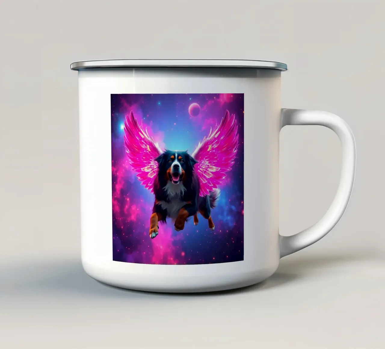 Un angelo del cielo #26 tazza in smalto da Yumis.Beargang.and.Me