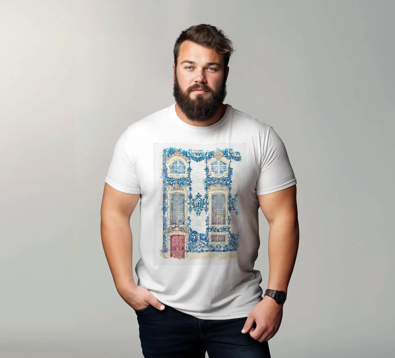 Porto Portugal Architecture t-shirt da apoloprints