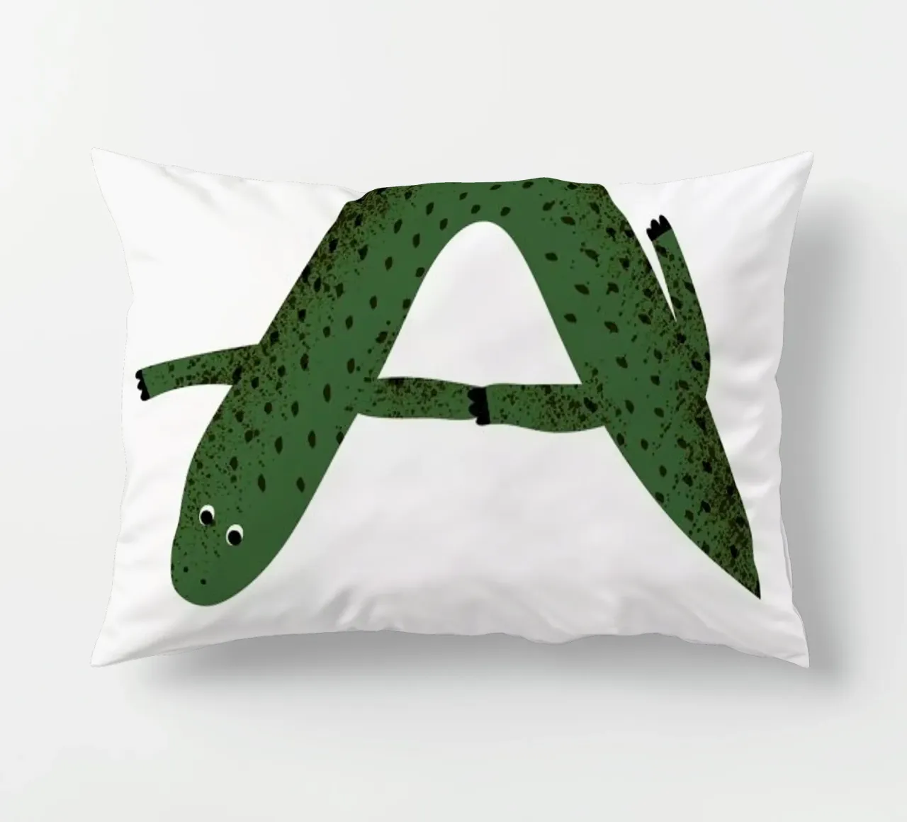 A for Alligator cuscino da Little Flourishes