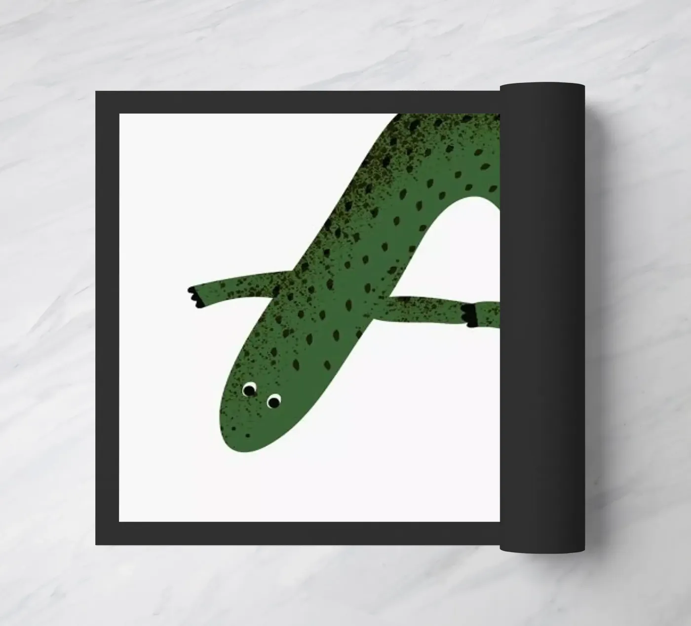 A for Alligator doormat by Little Flourishes