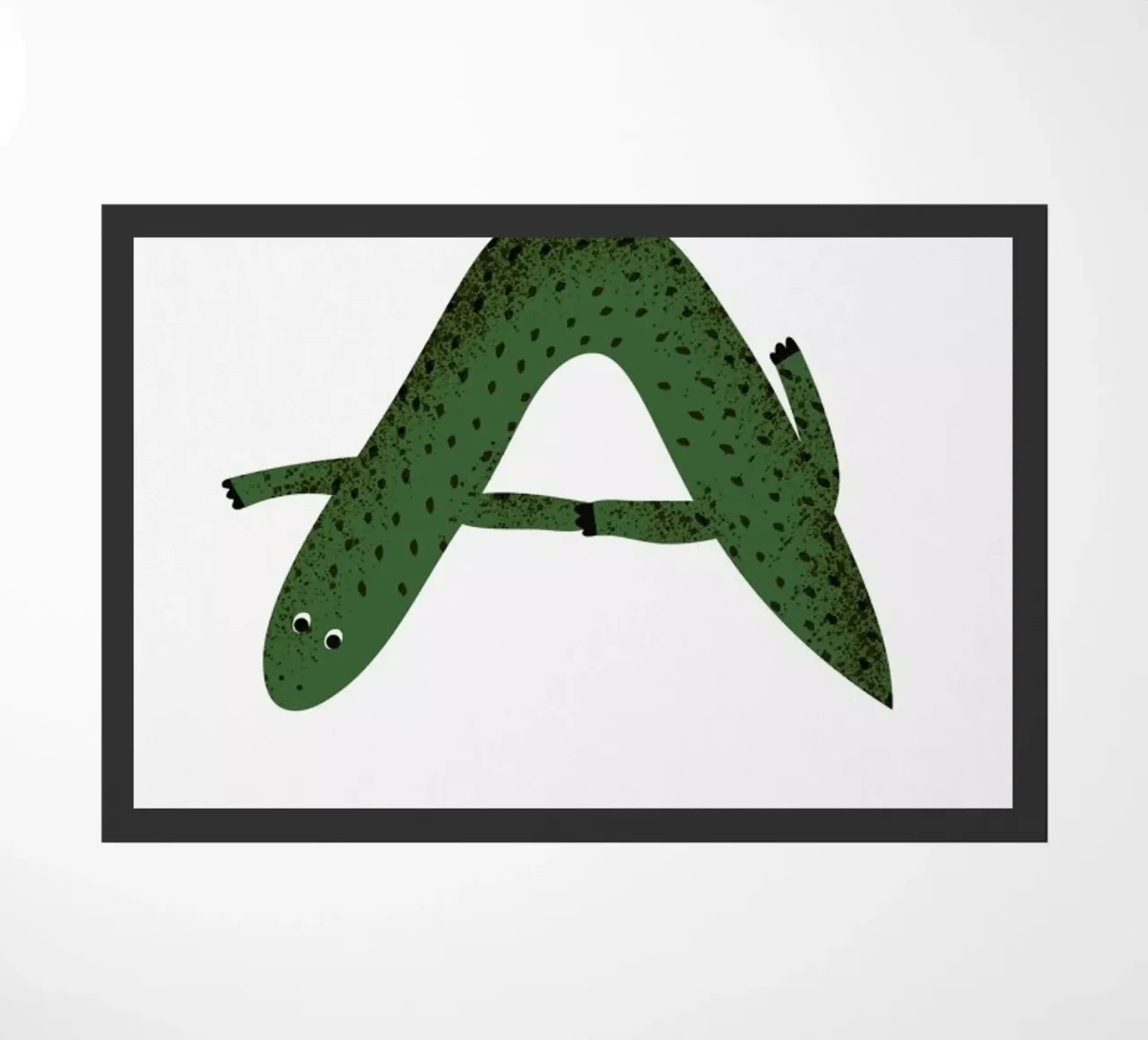 A for Alligator zerbino da Little Flourishes