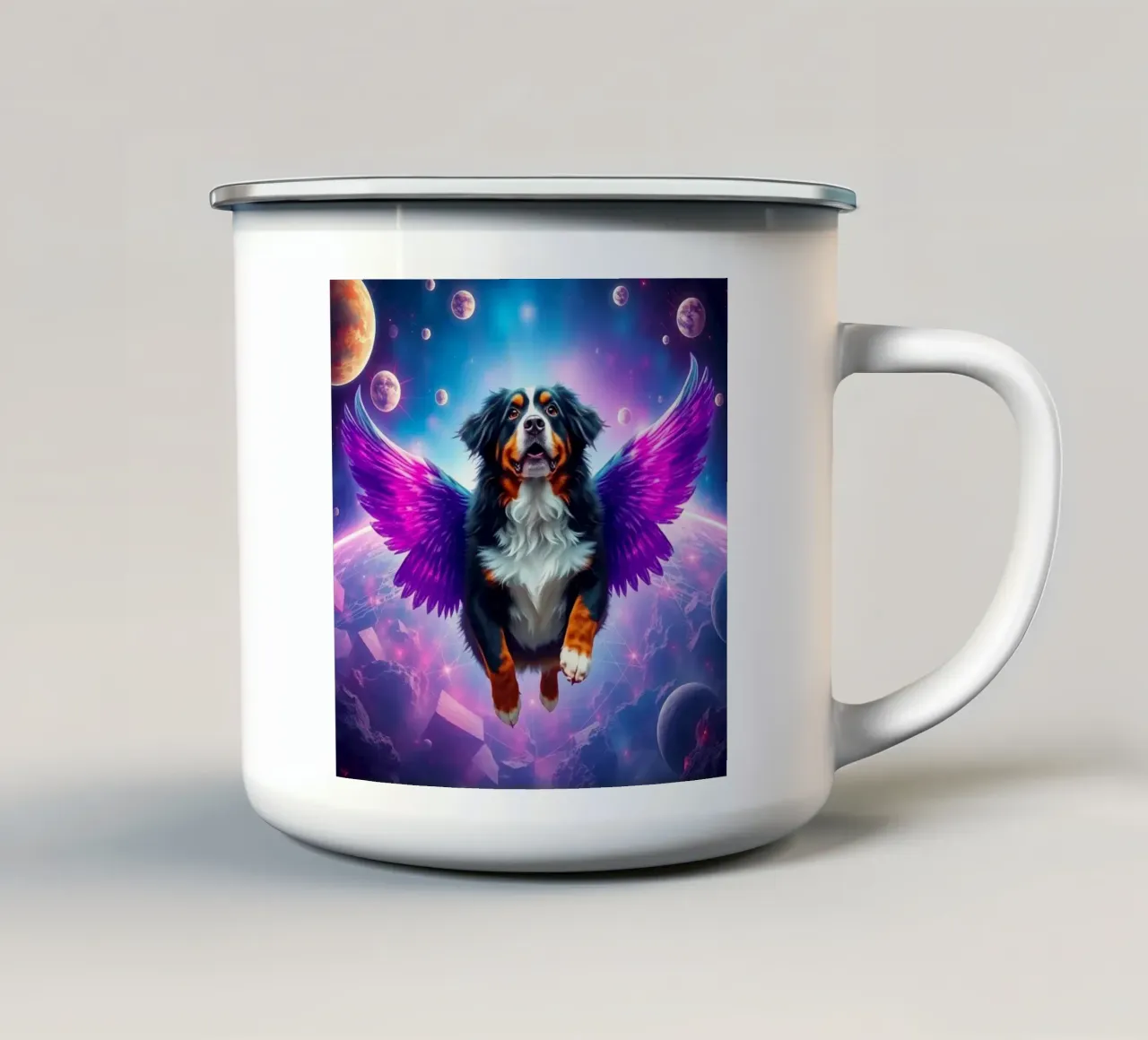 Un angelo del cielo #27 tazza in smalto da Yumis.Beargang.and.Me
