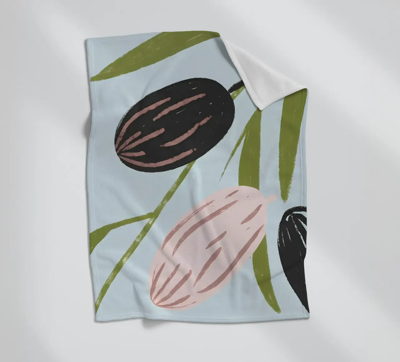 Olive coperta in pile da PERSONAL TOUCH
