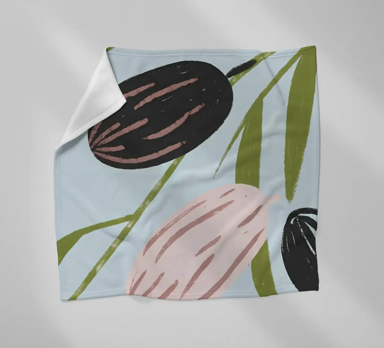 Olive coperta in pile da PERSONAL TOUCH