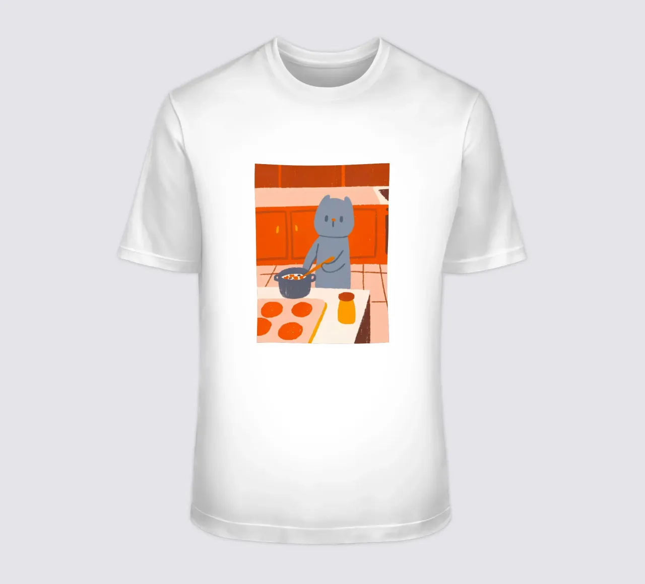 Il gatto sta cucinando t-shirt da PERSONAL TOUCH