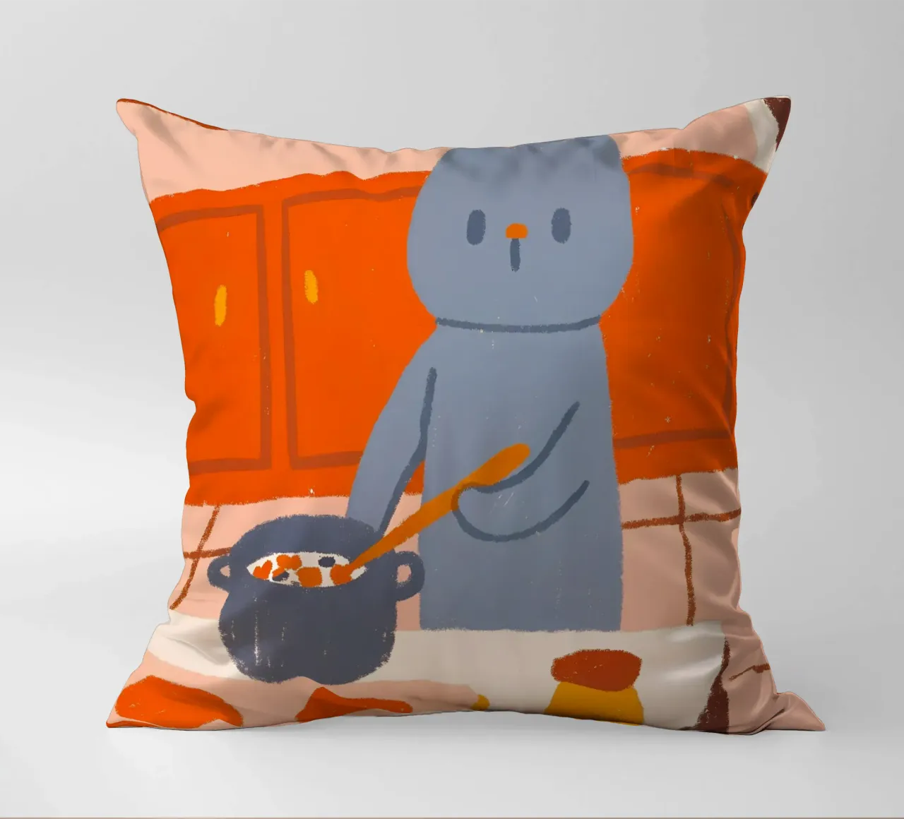 Il gatto sta cucinando cuscino da PERSONAL TOUCH