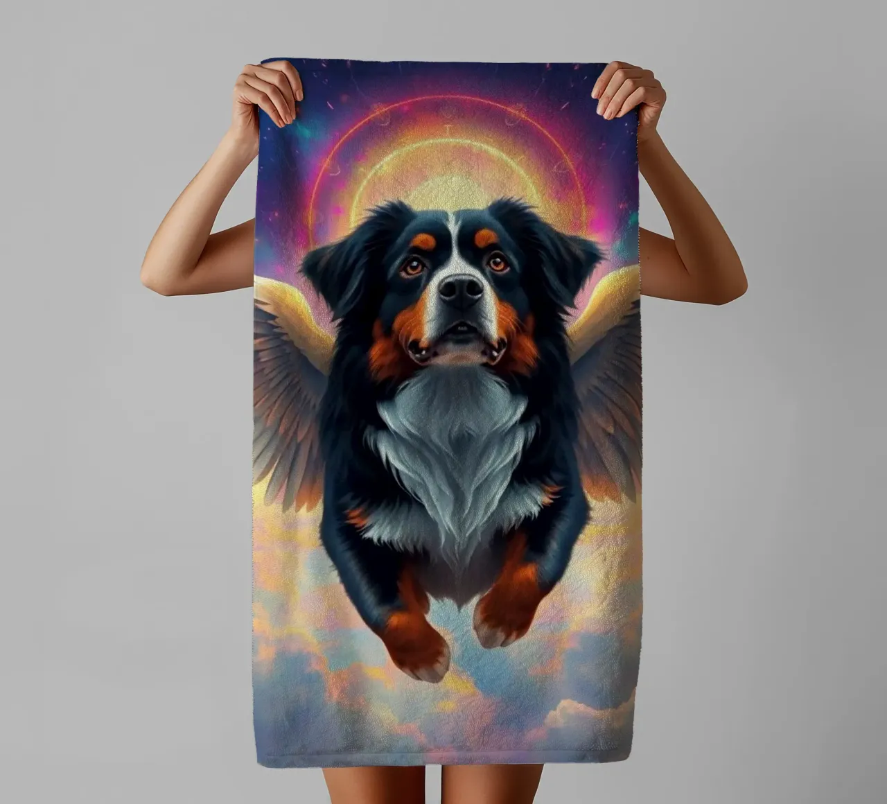 An Angel of Heaven #30 towel by Yumis.Beargang.and.Me