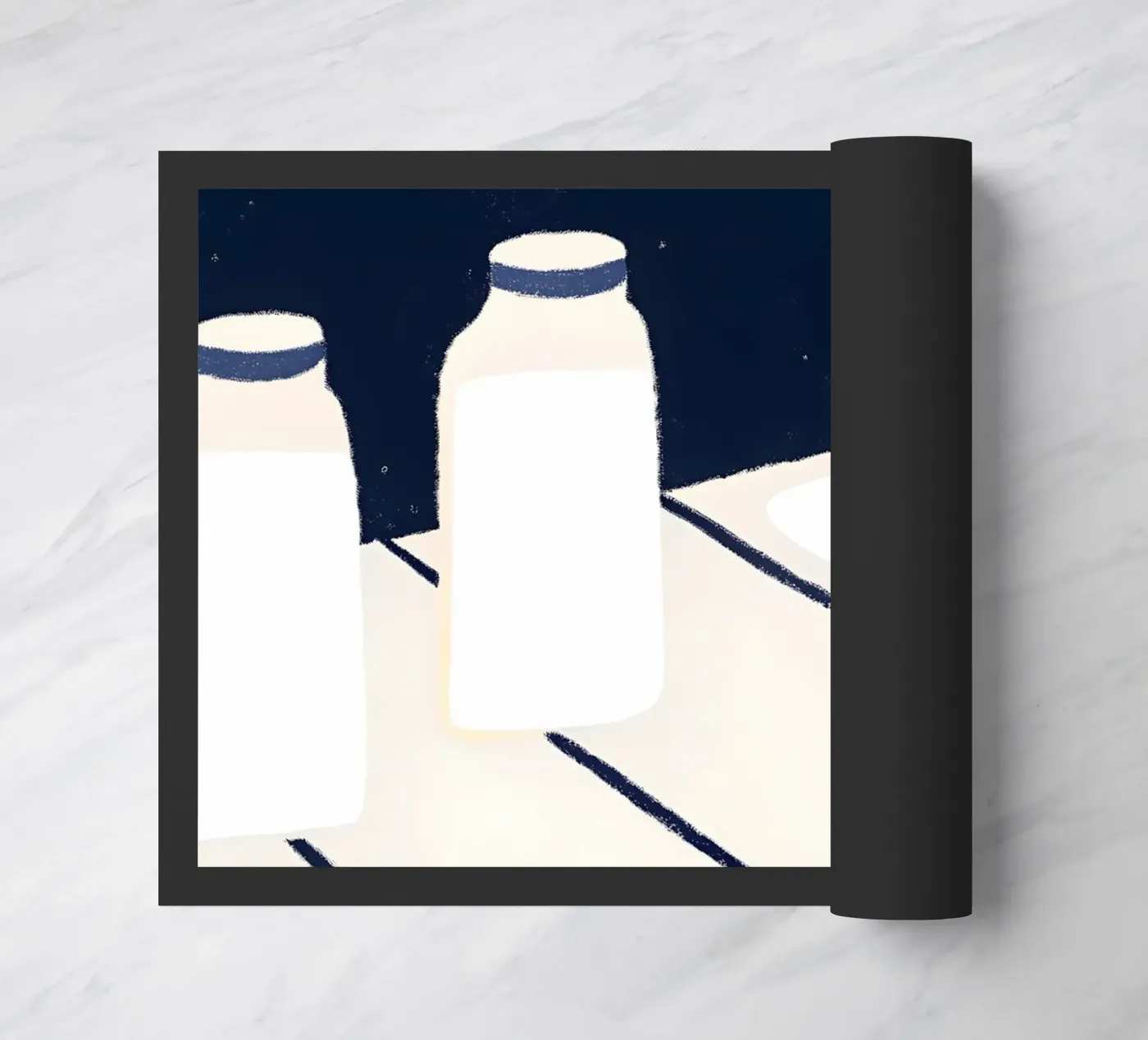 Witte melk deurmat van PERSONAL TOUCH