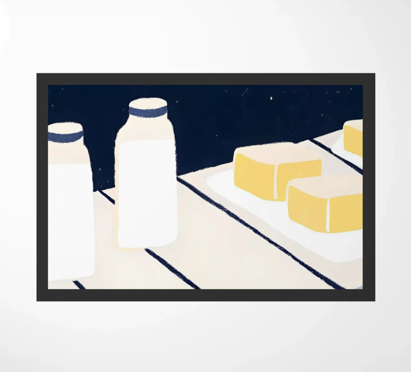 Witte melk deurmat van PERSONAL TOUCH